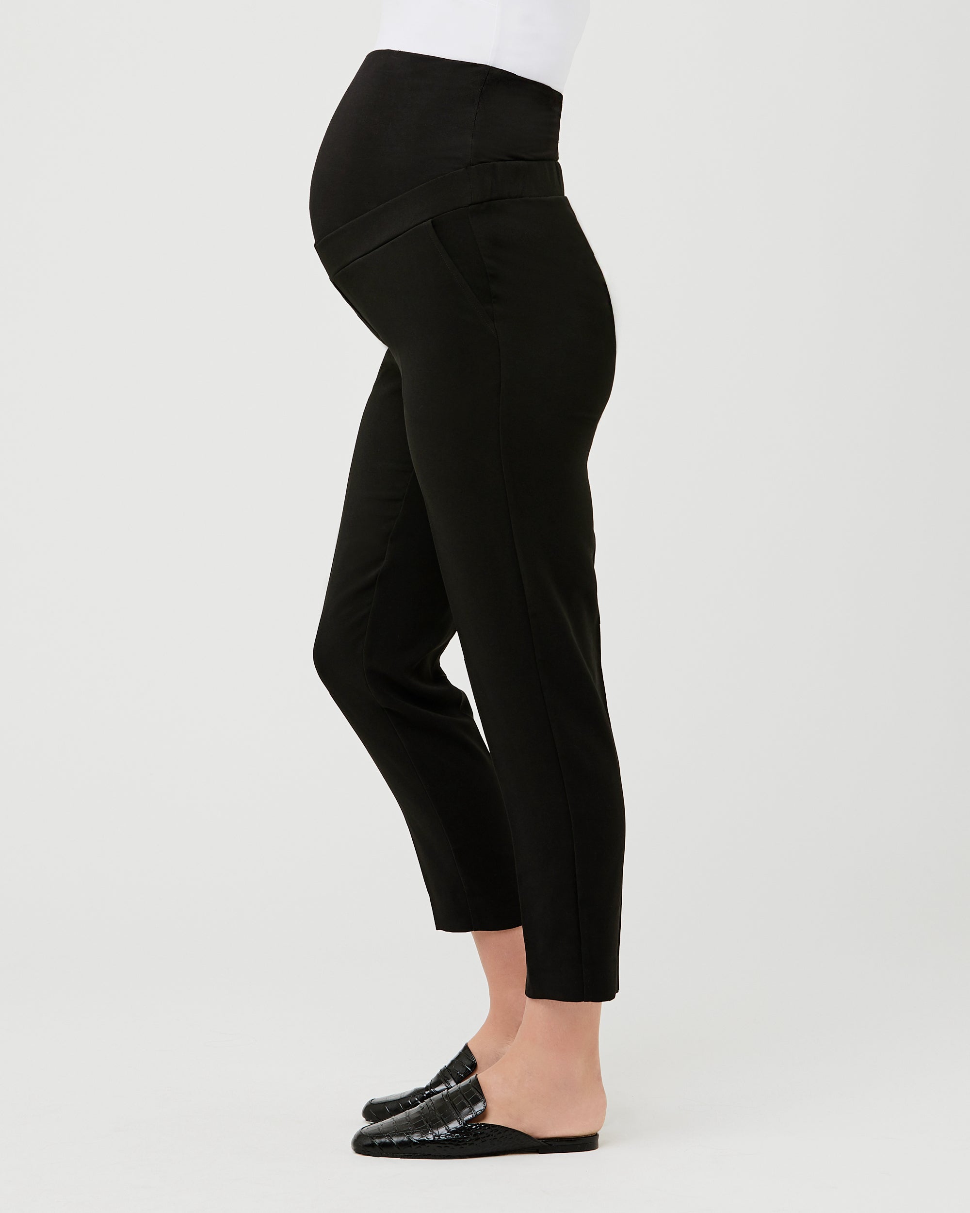 Alexa Classic Crop Pant  Black