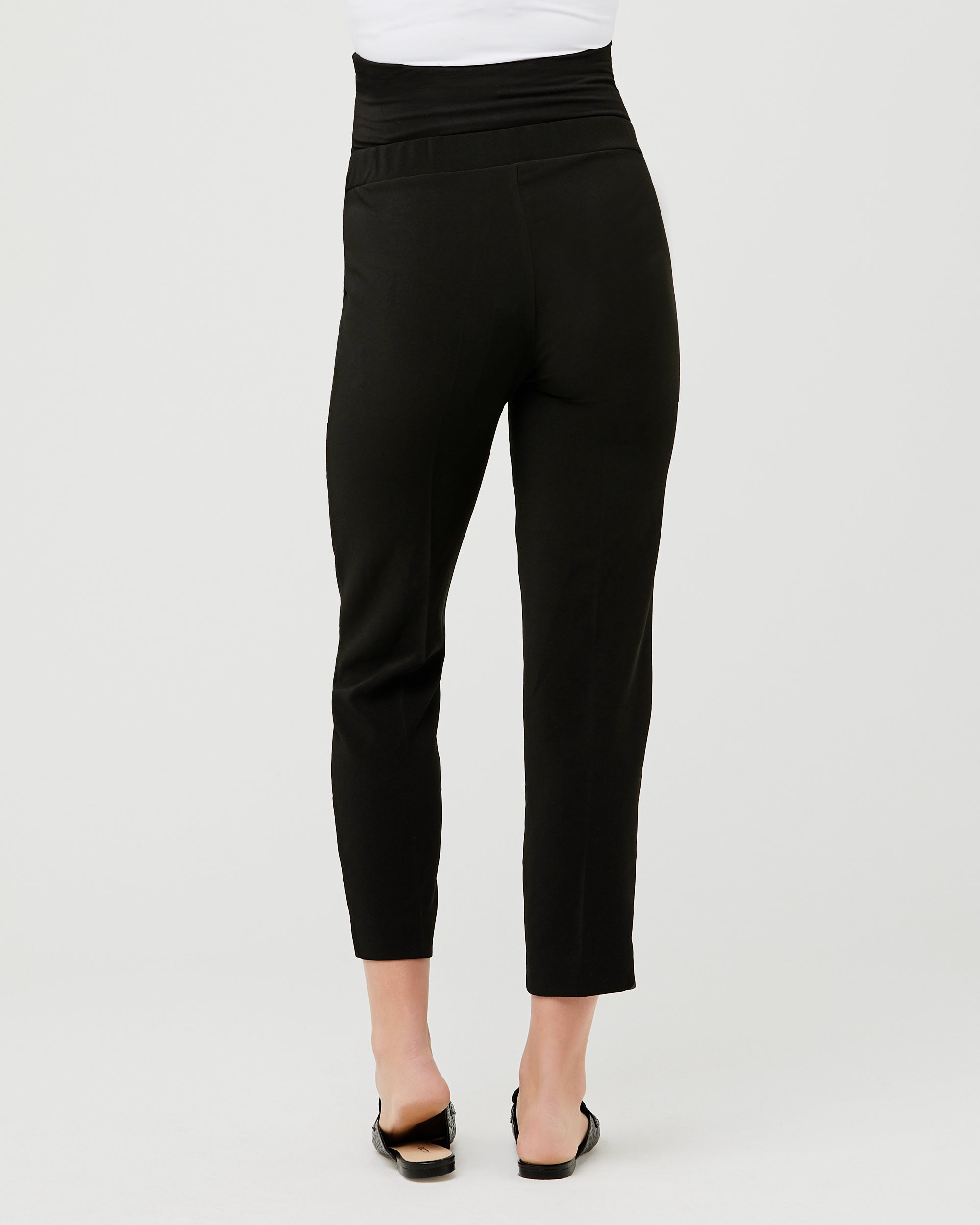 Alexa Classic Crop Pant Black