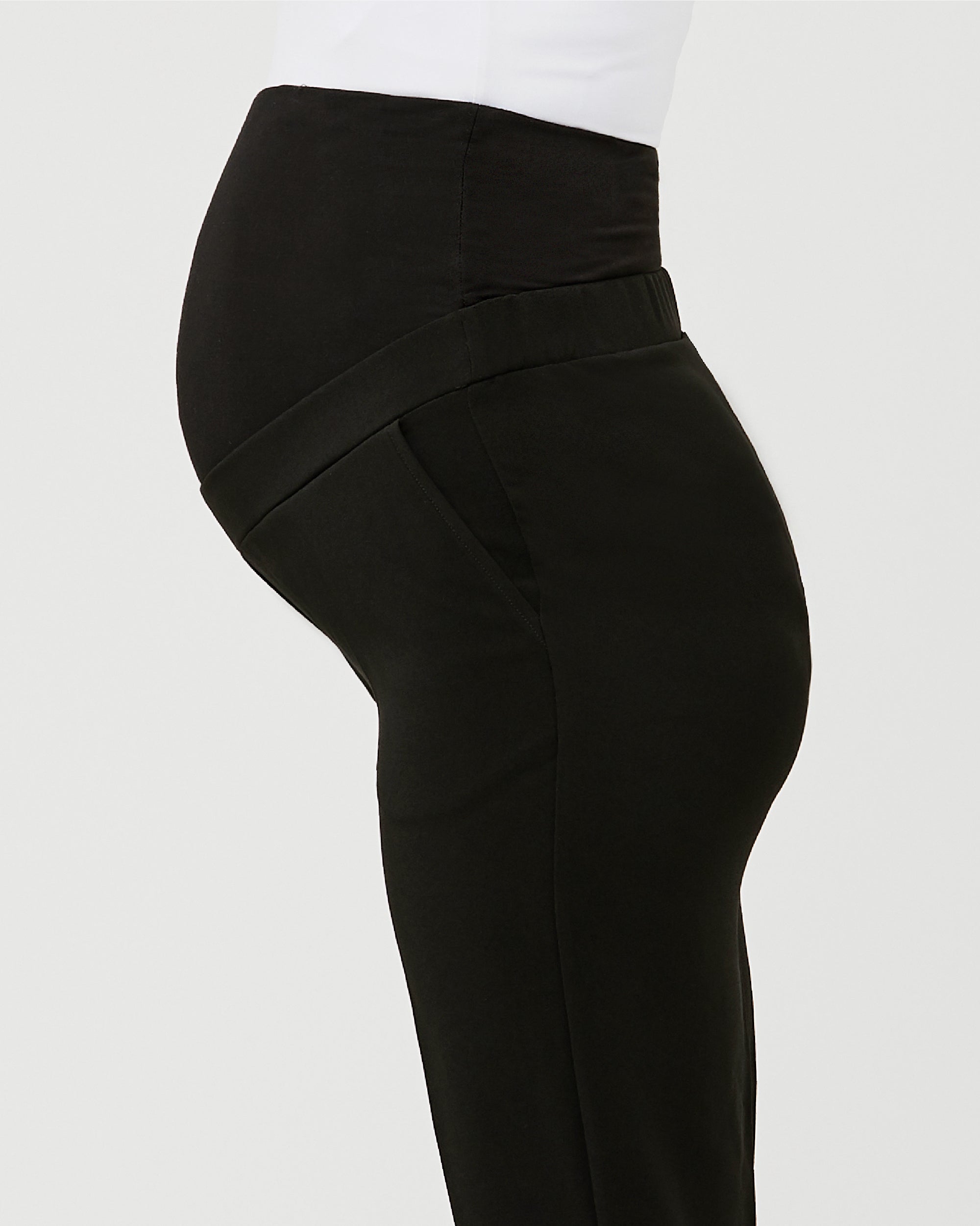 Alexa Classic Crop Pant Black