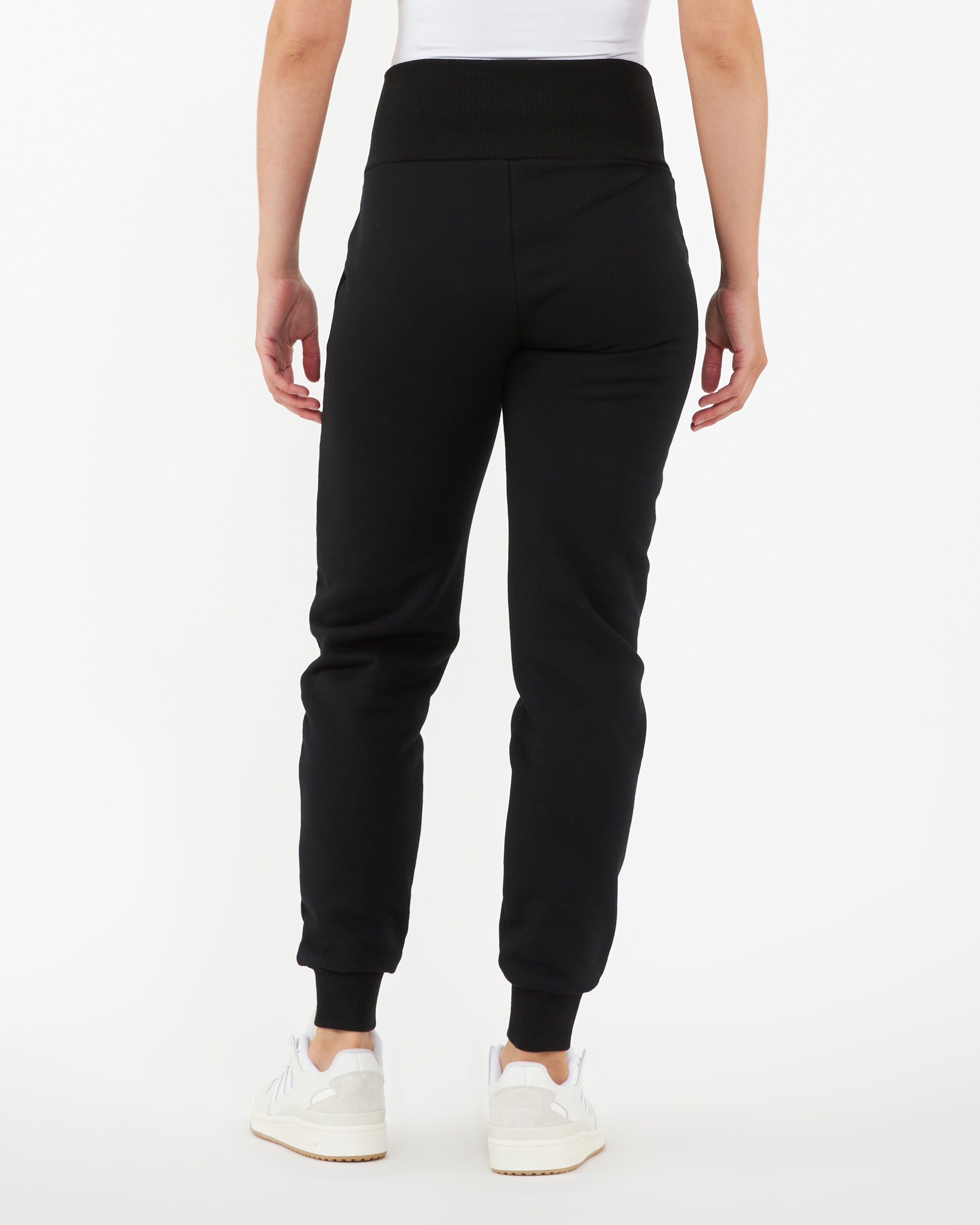 Taylor Over Tummy Joggers  Black