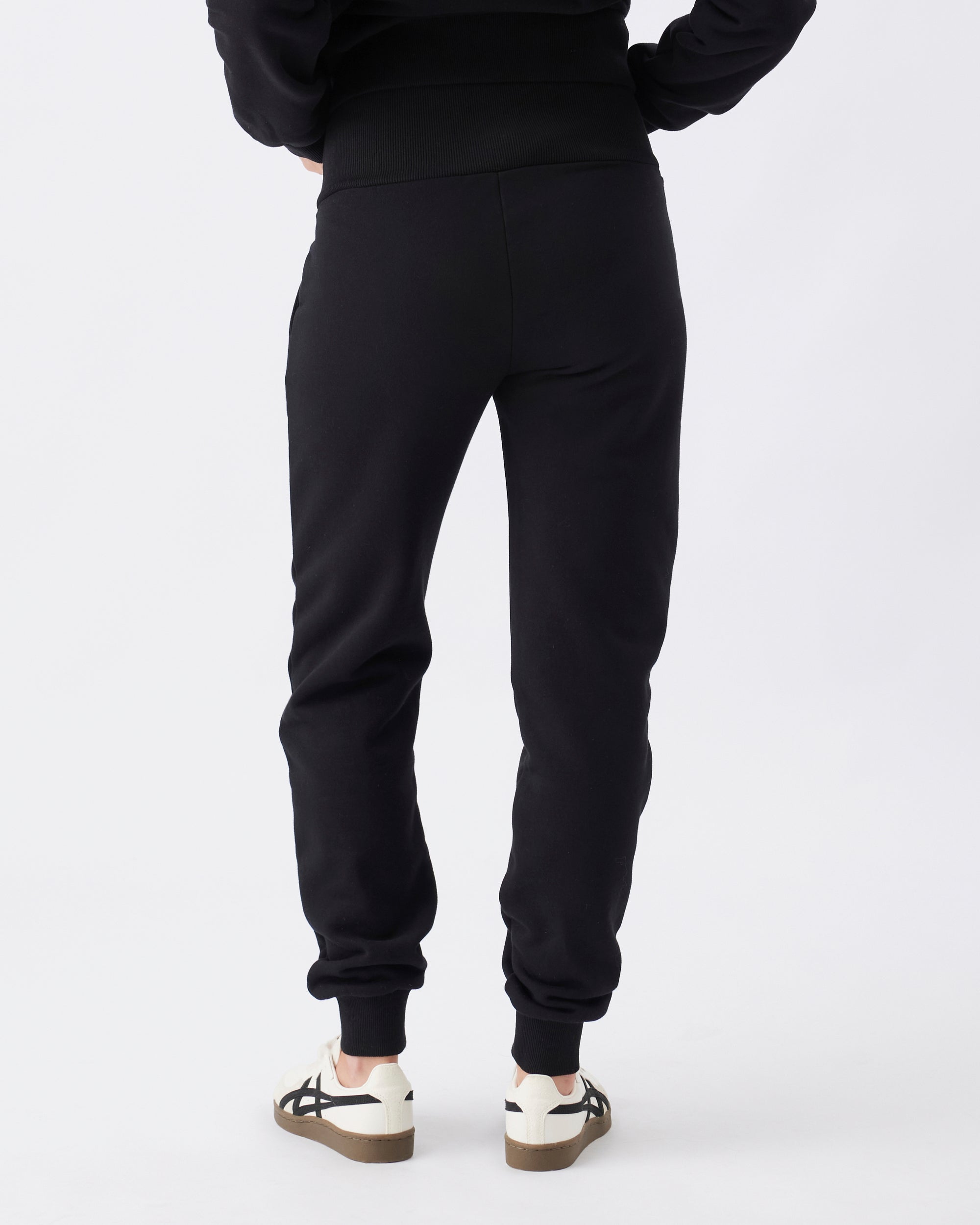Taylor Over Tummy Joggers Black