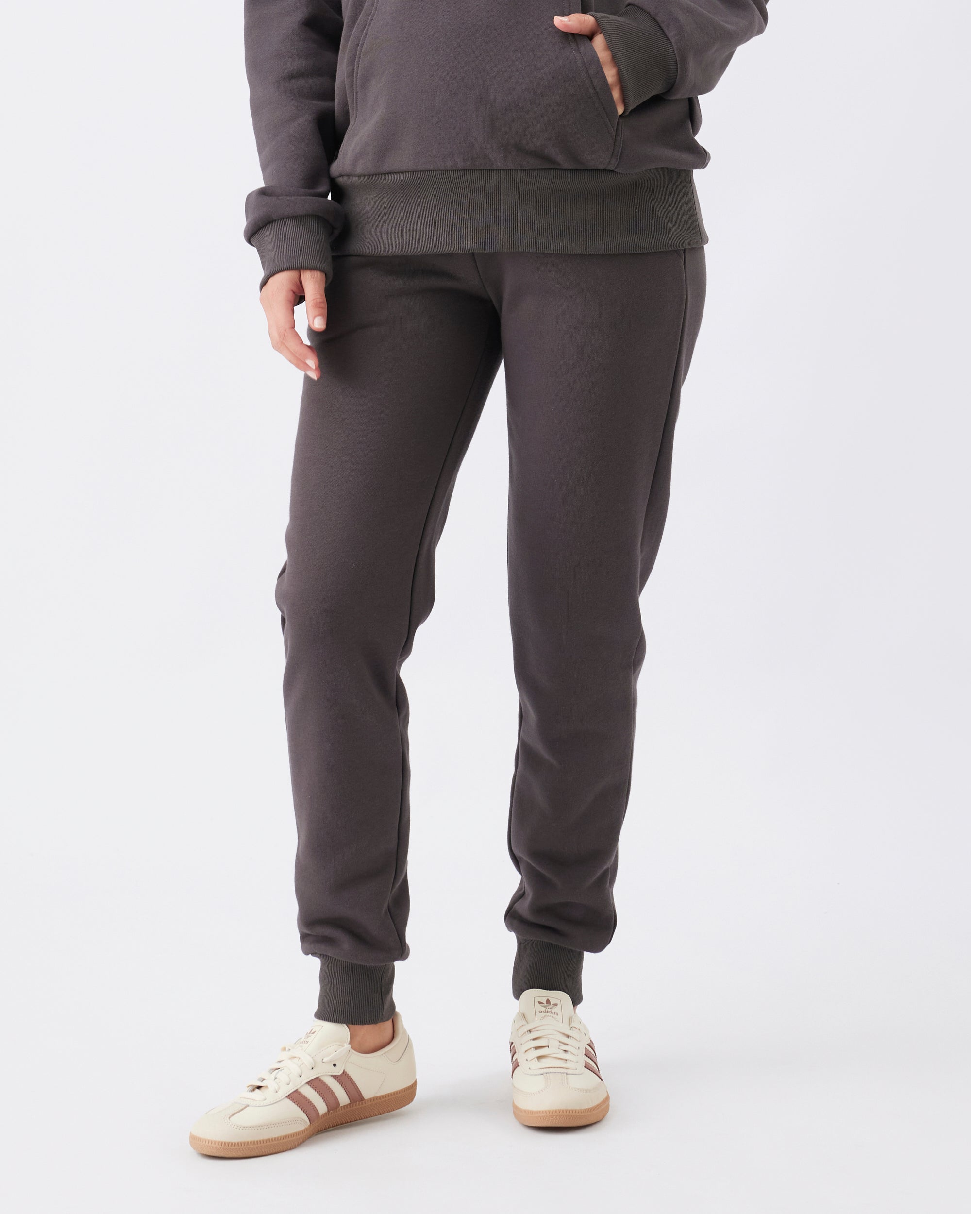 Taylor Over Tummy Joggers Slate