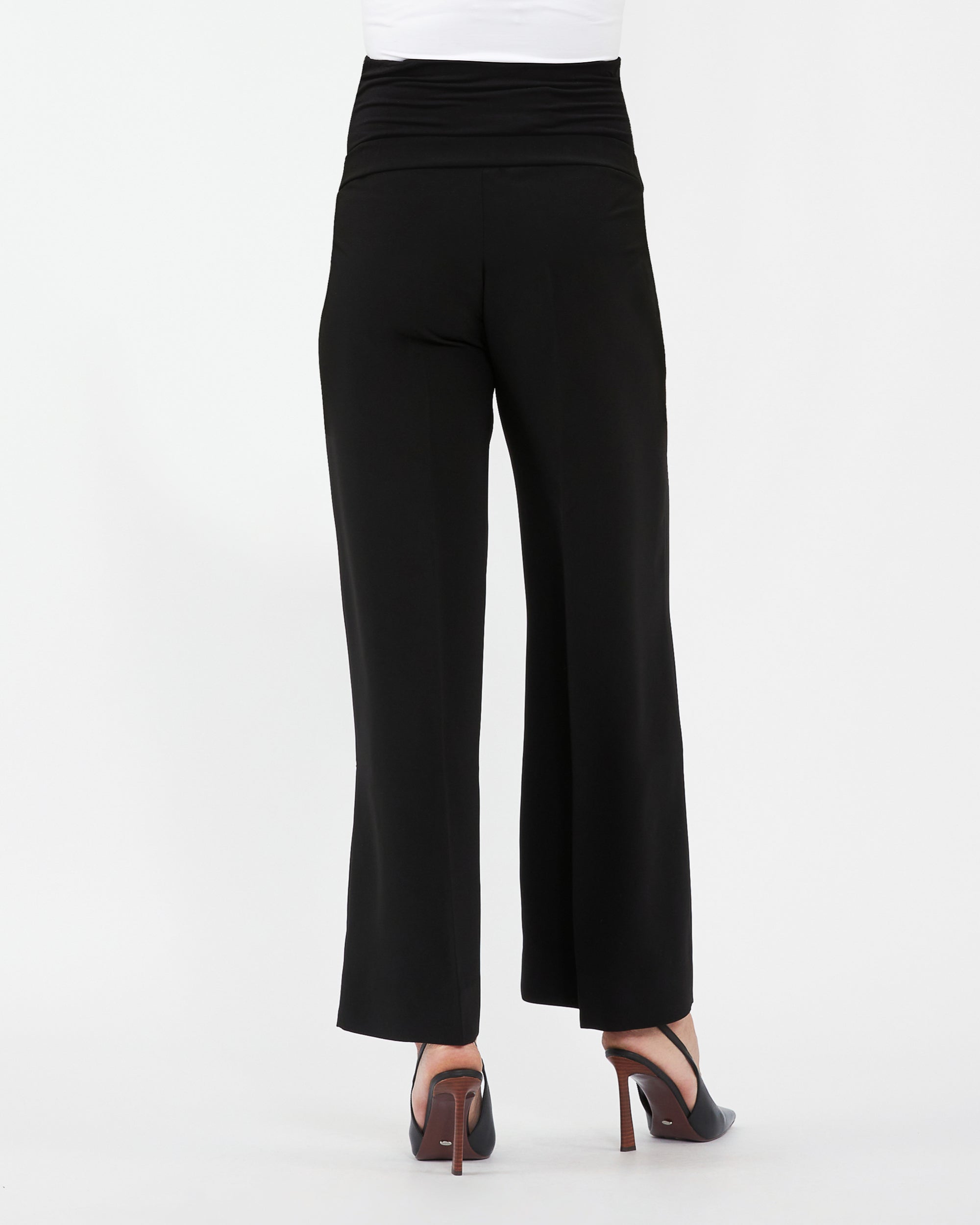 Alexa Wide Leg Pant Black