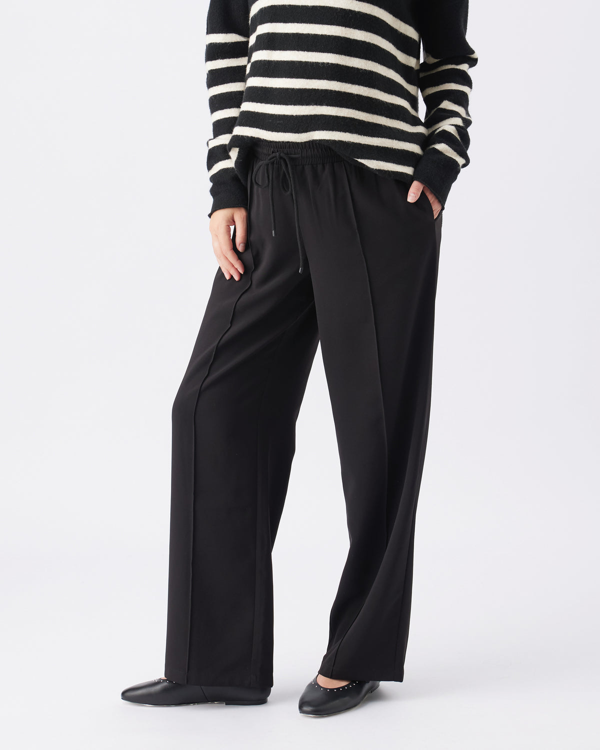 Alexa Pull-On Pant Black