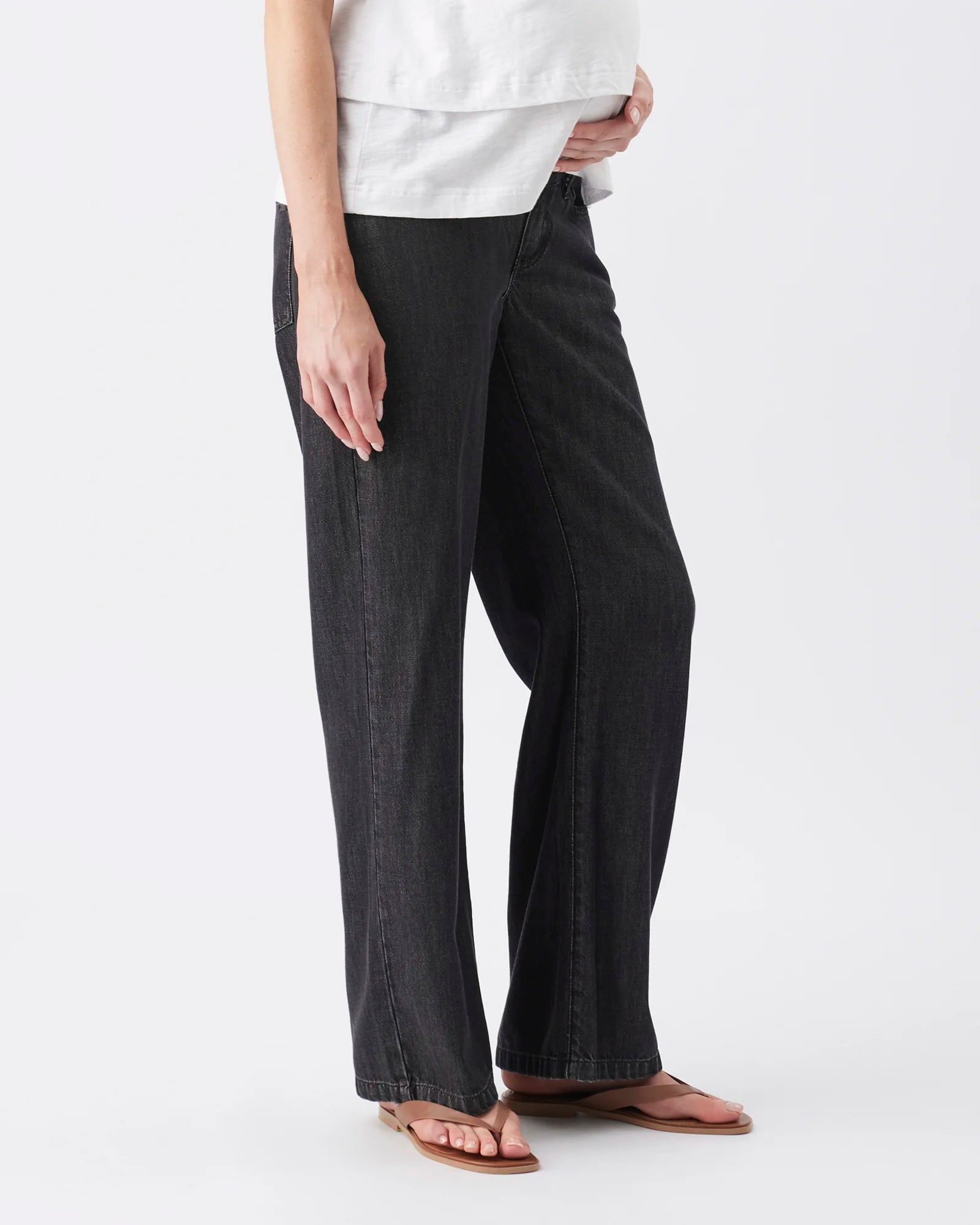 Billie Elastic Waist Jean Black