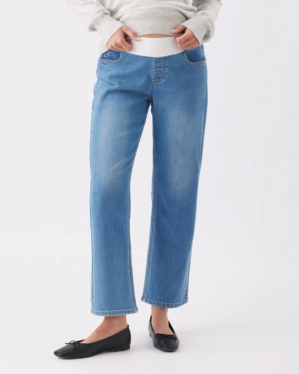 Teddy Straight Jean Classic Blue