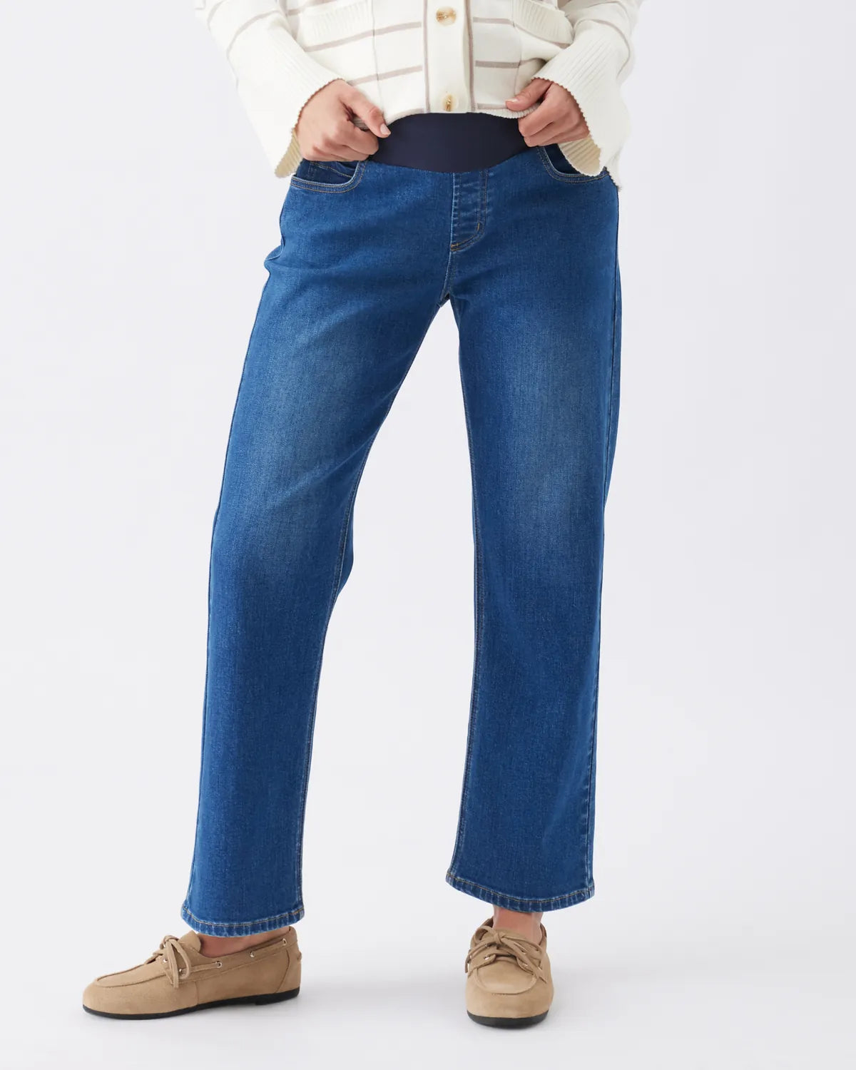Teddy Straight Jean Indigo Blue