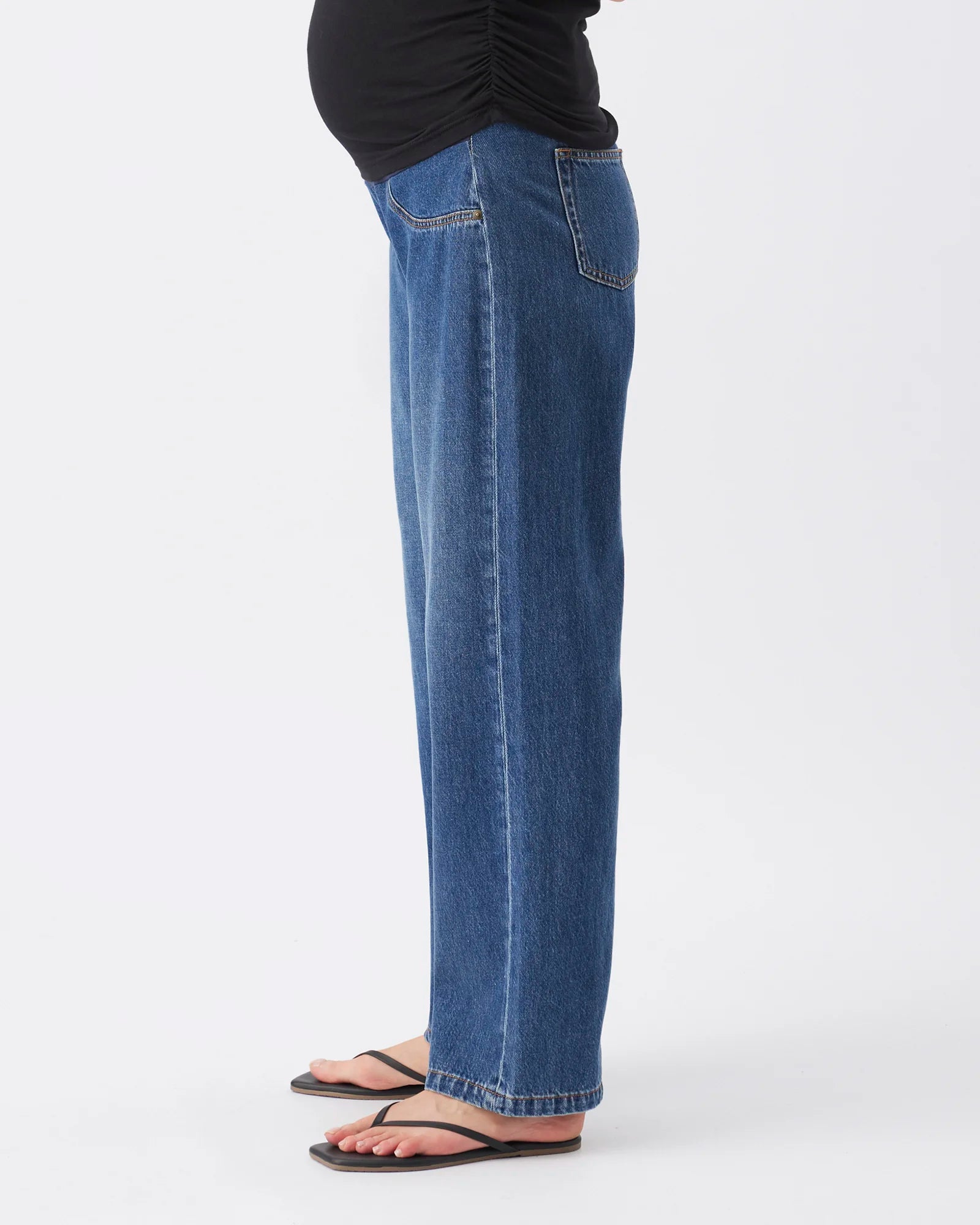 Billie Over Bump Jean Dark Wash