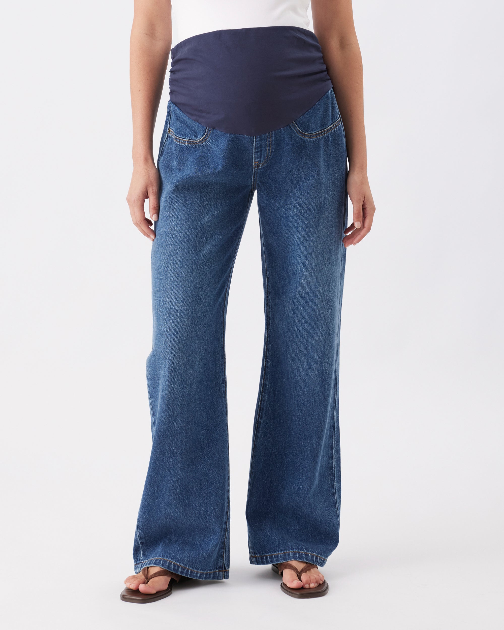 Billie Over Bump Jean Dark Wash