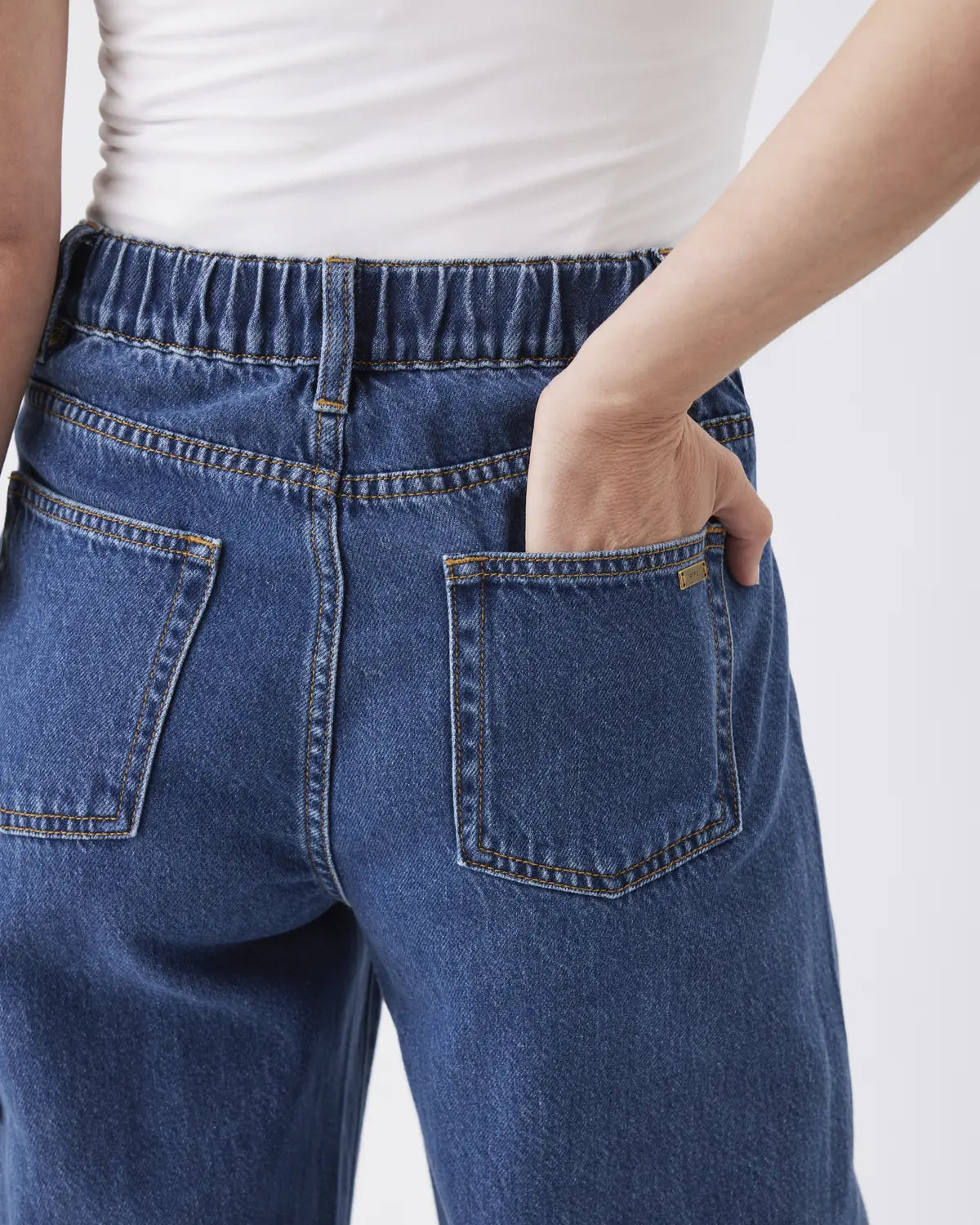 Billie Over Bump Jean Dark Wash