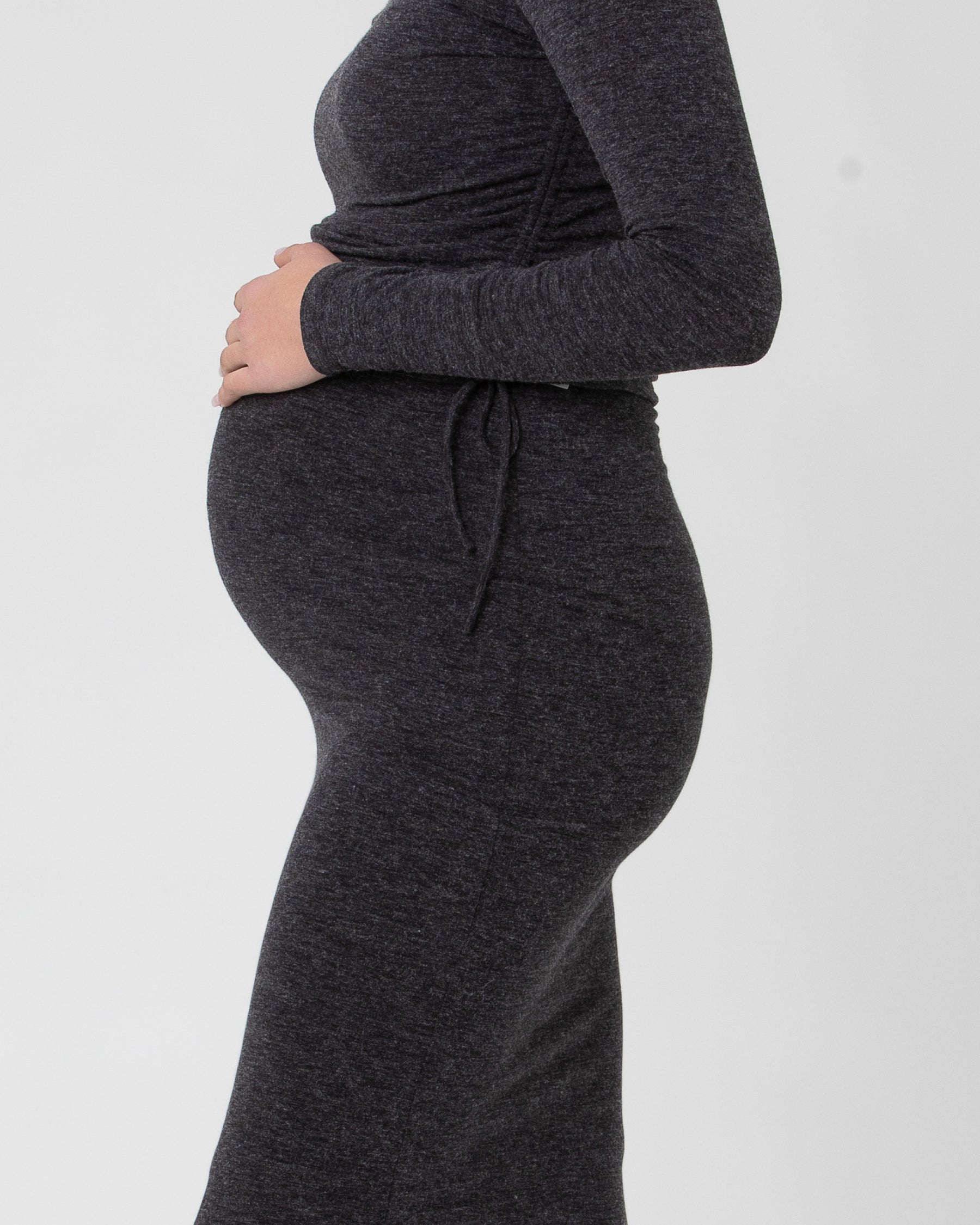 Jess Skirt Dark Charcoal