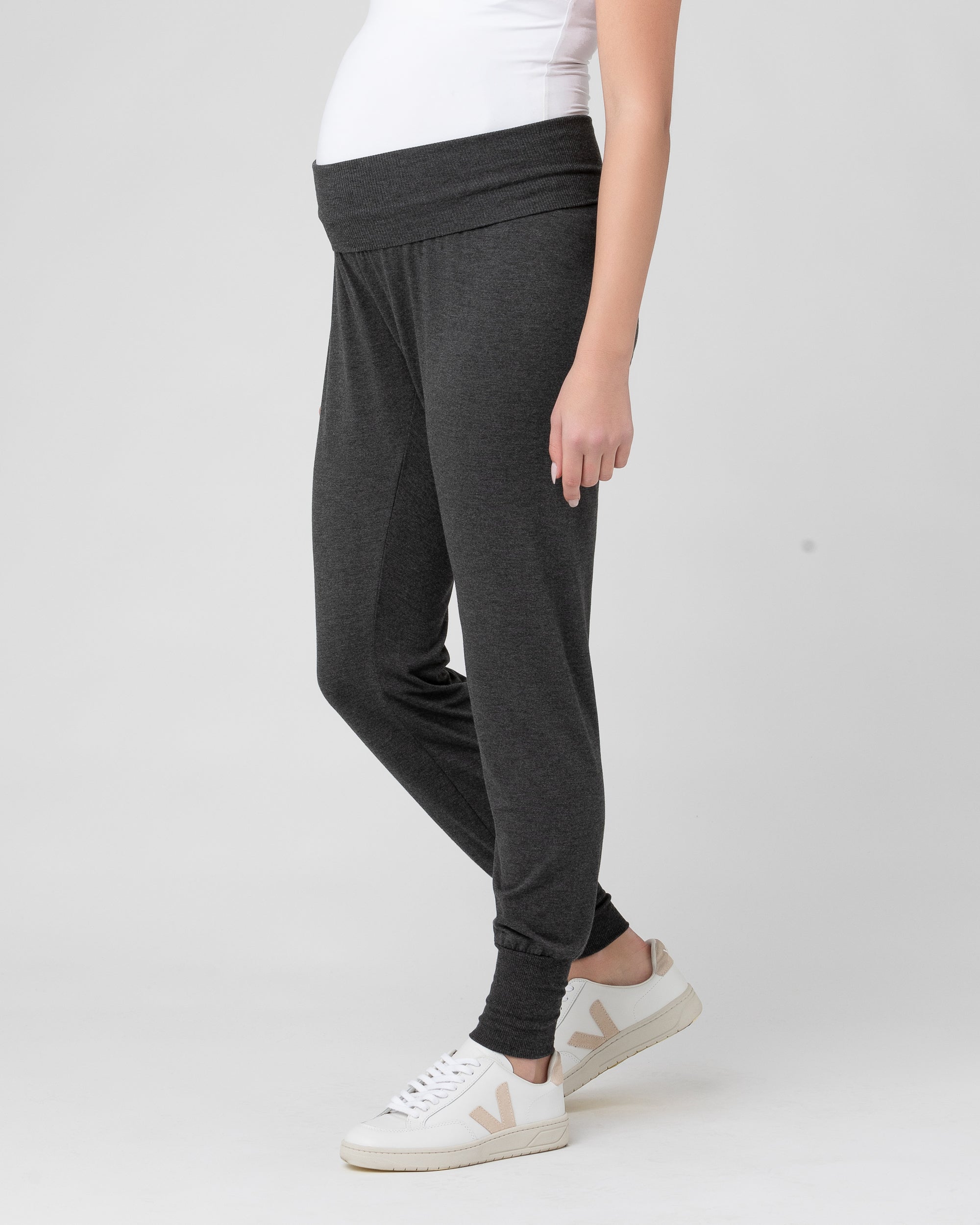 Jersey Lounge Pant Charcoal Marle