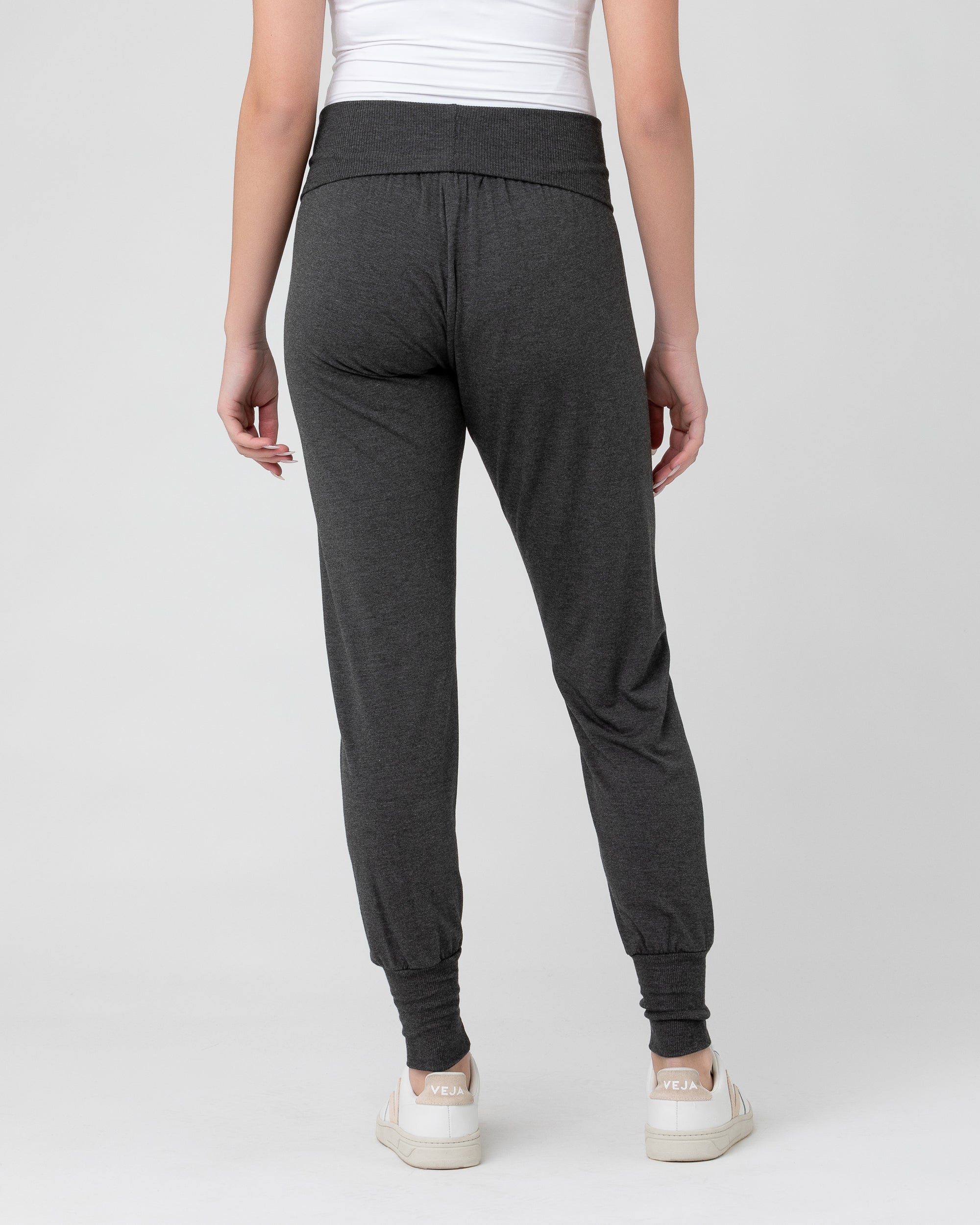 Jersey Lounge Pant Charcoal Marle