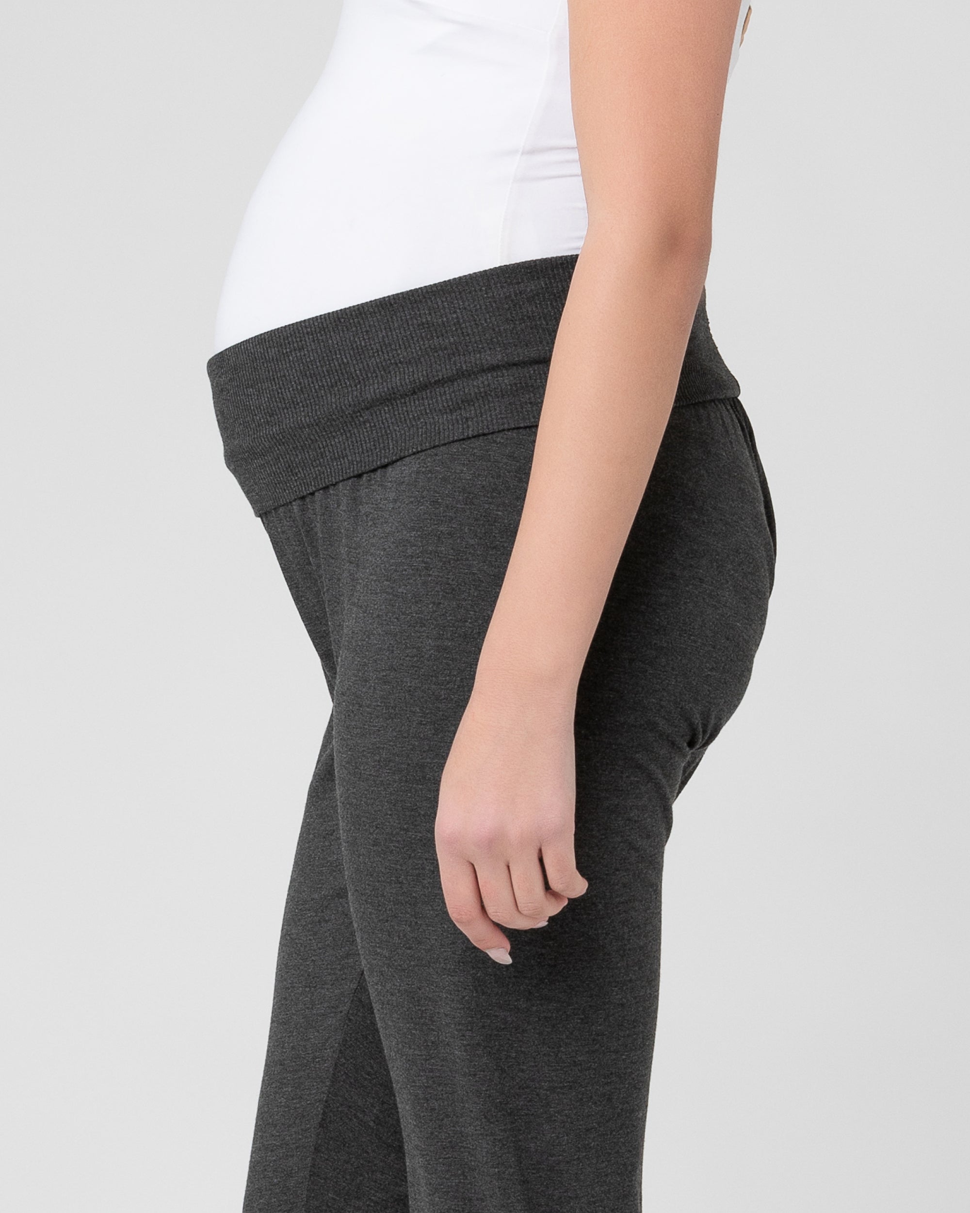 Jersey Lounge Pant Charcoal Marle