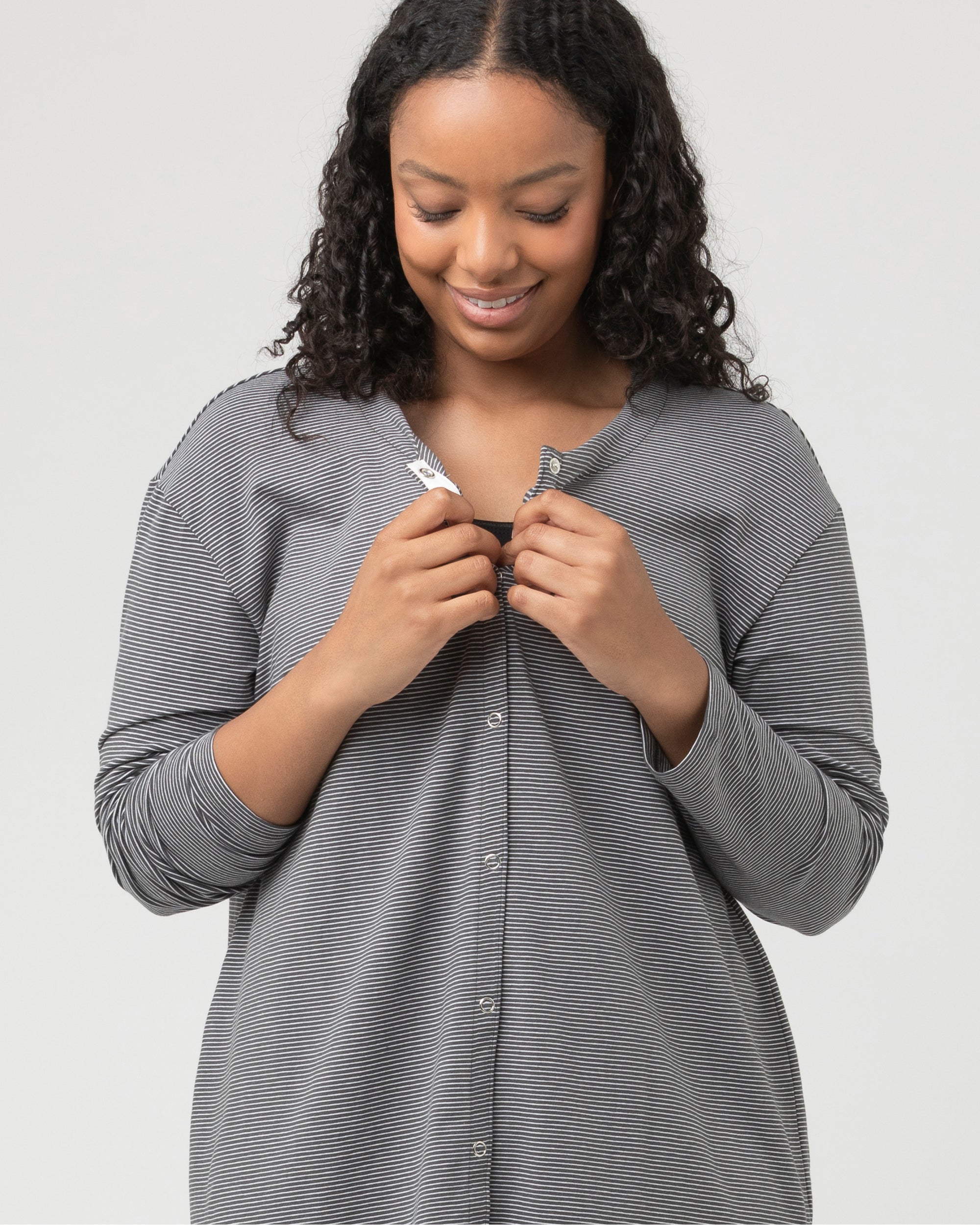 Blake Organic Nightie Gunship / White