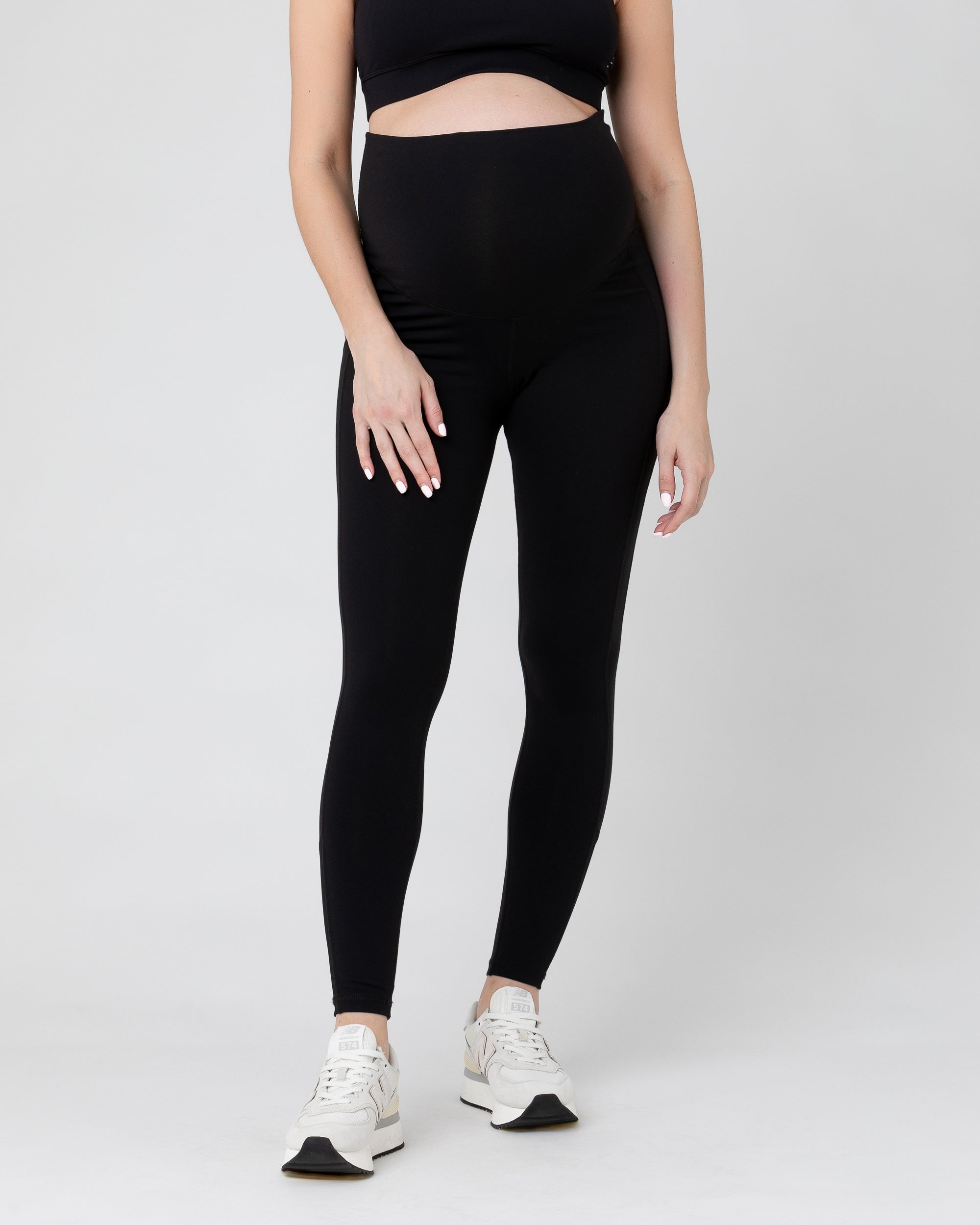 Active Over Tummy Legging Black