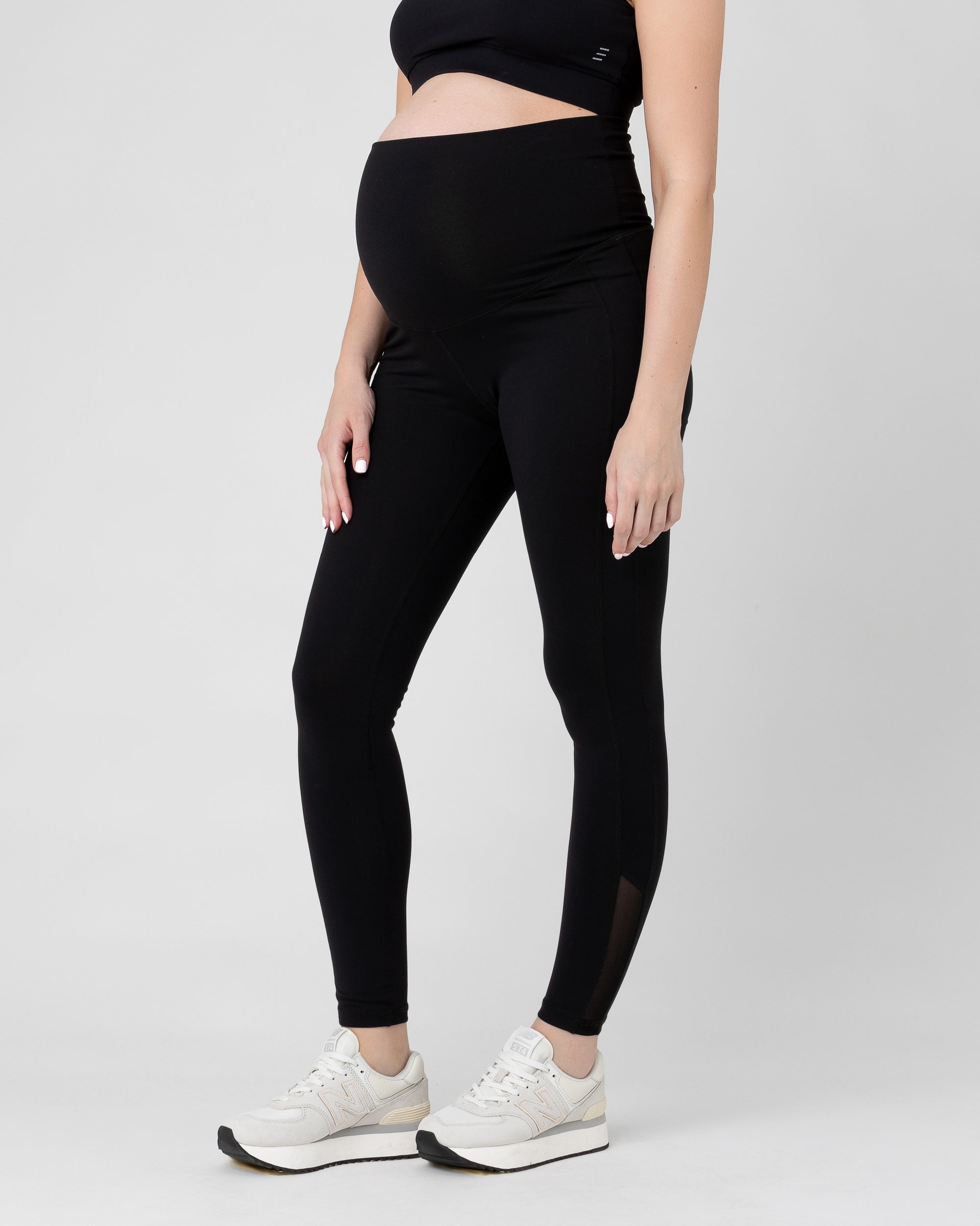 Active Over Tummy Legging Black