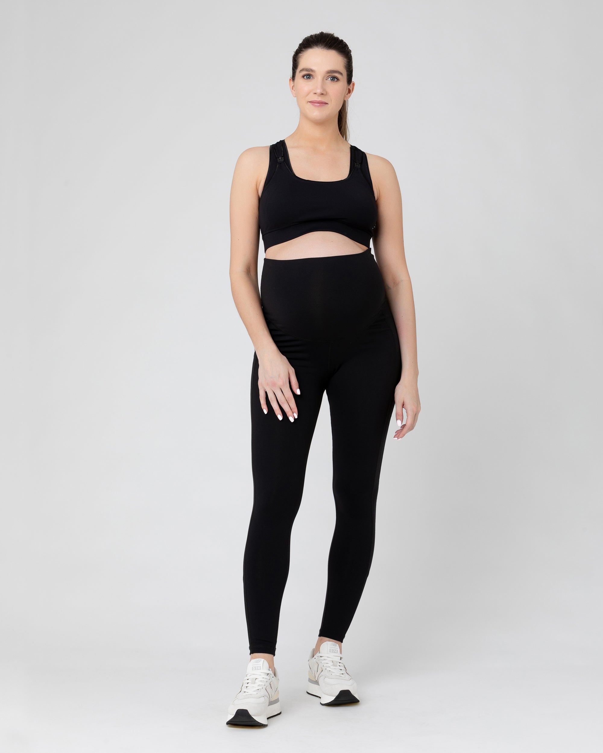 Active Over Tummy Legging Black