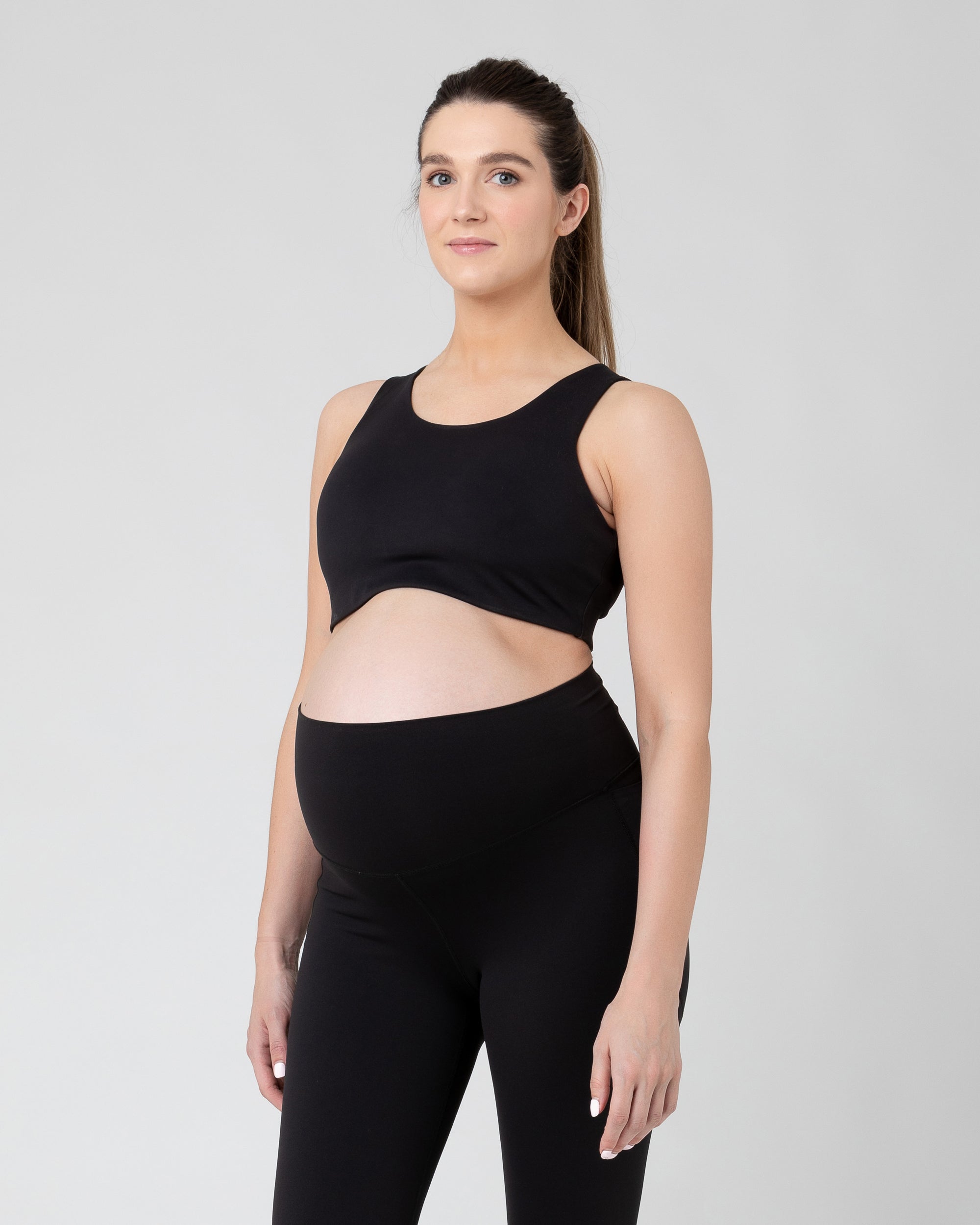 Tempo Crop Top Black