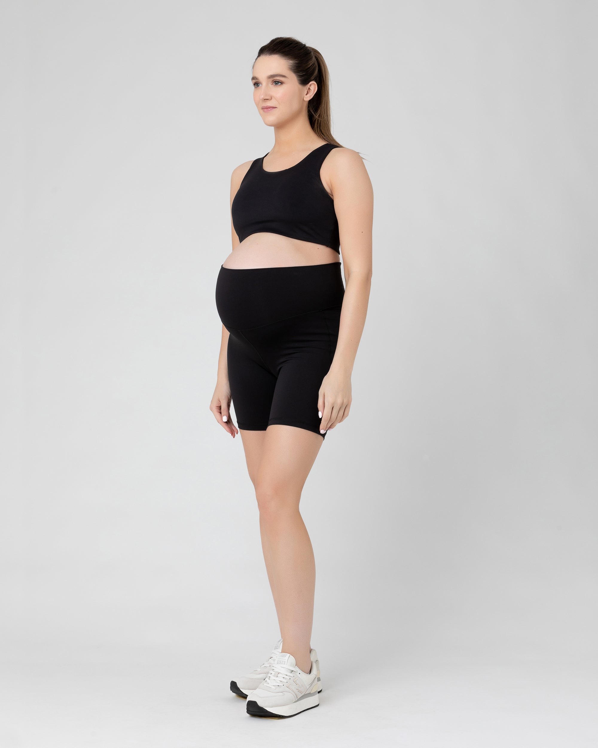 Tempo Crop Top Black