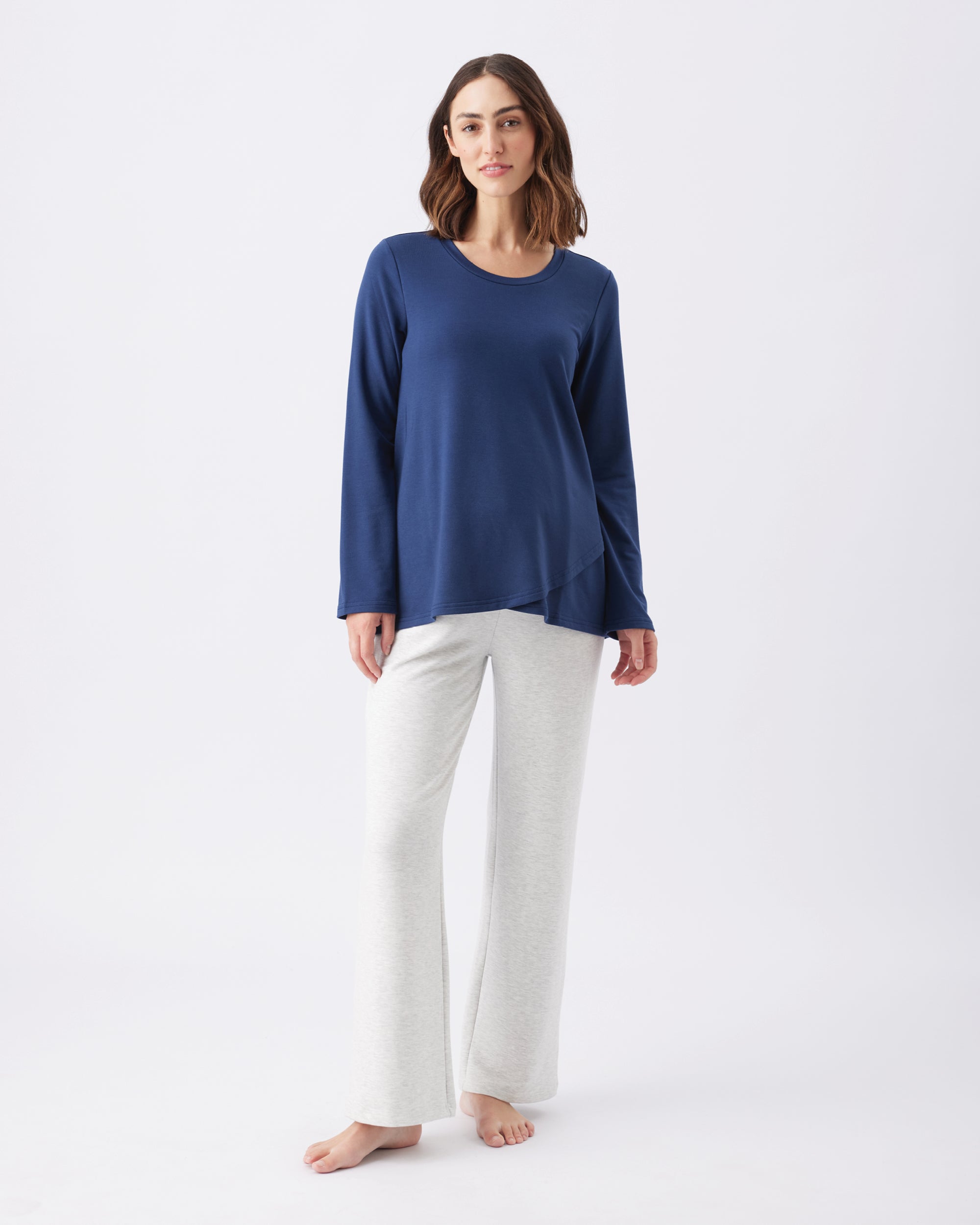 Super Soft Lounge Pant  Silver Marle