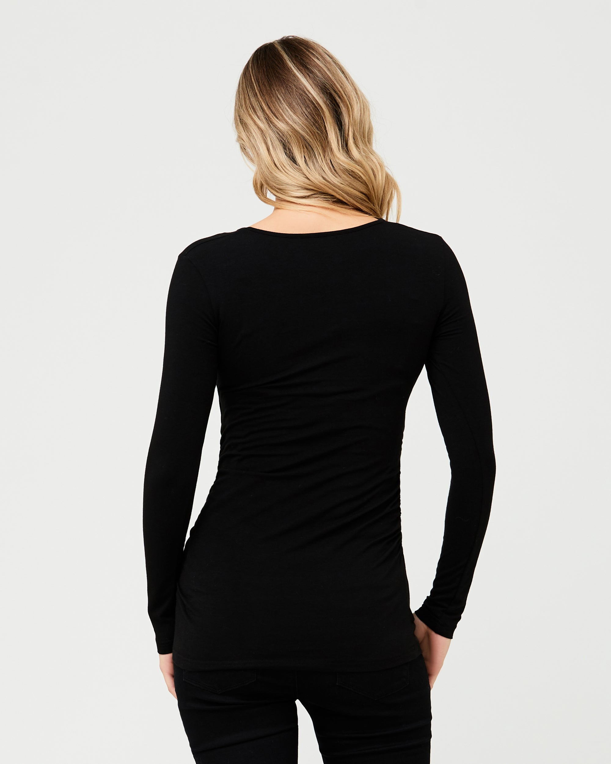 Organic Nursing Top Black