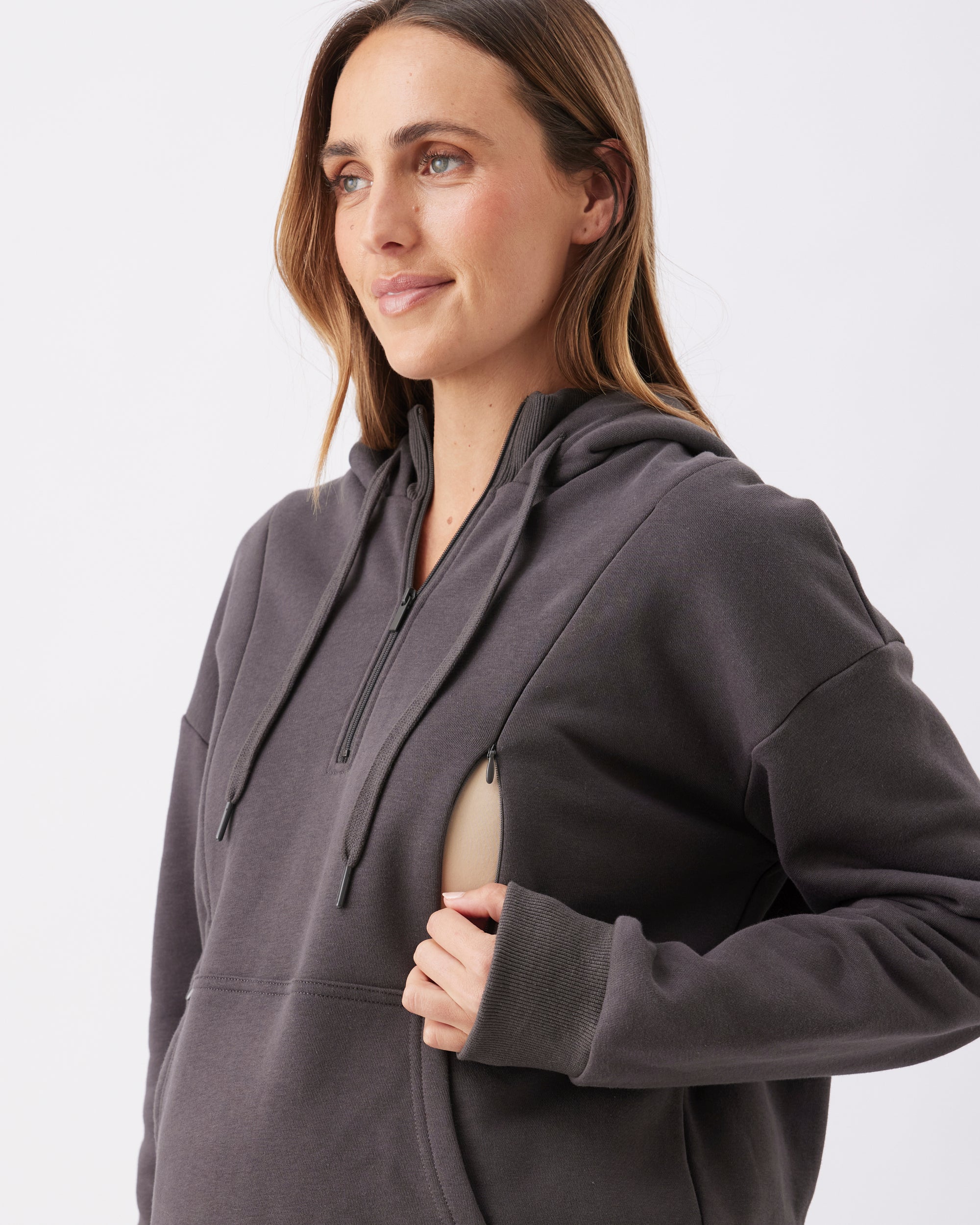 Nicky Nursing Hoodie Slate