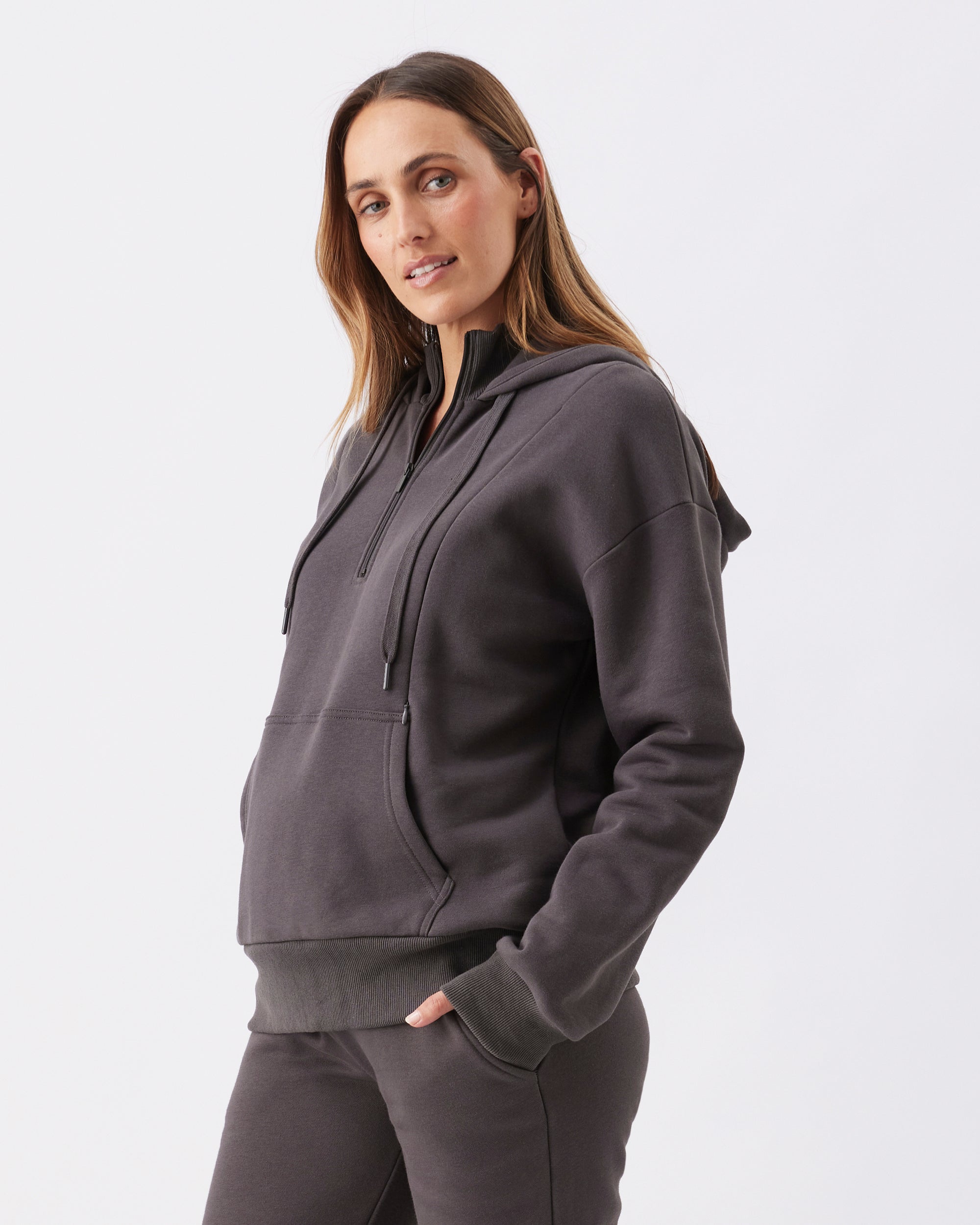 Nicky Nursing Hoodie Slate