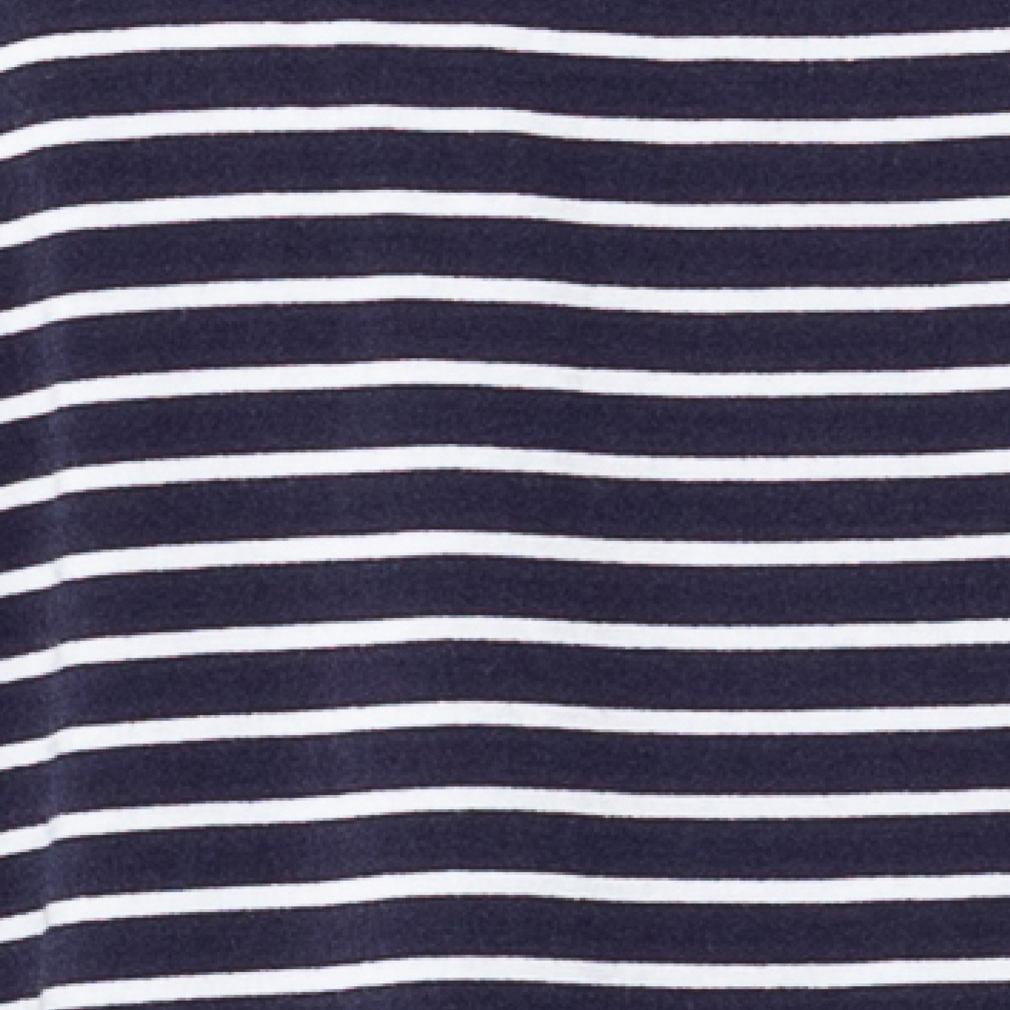 Stripe Layered Nursing Top Indigo / White