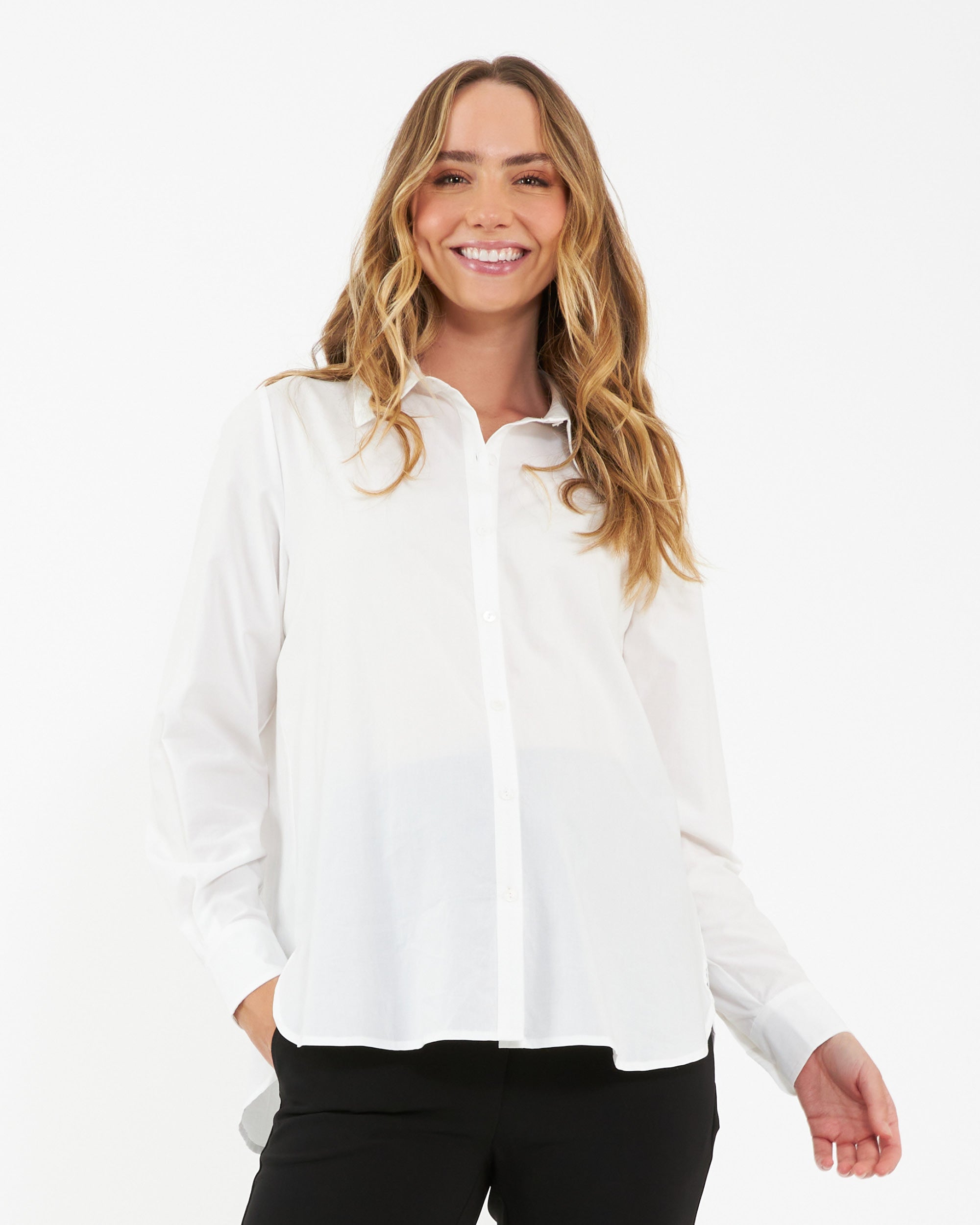 Tori Classic Shirt White