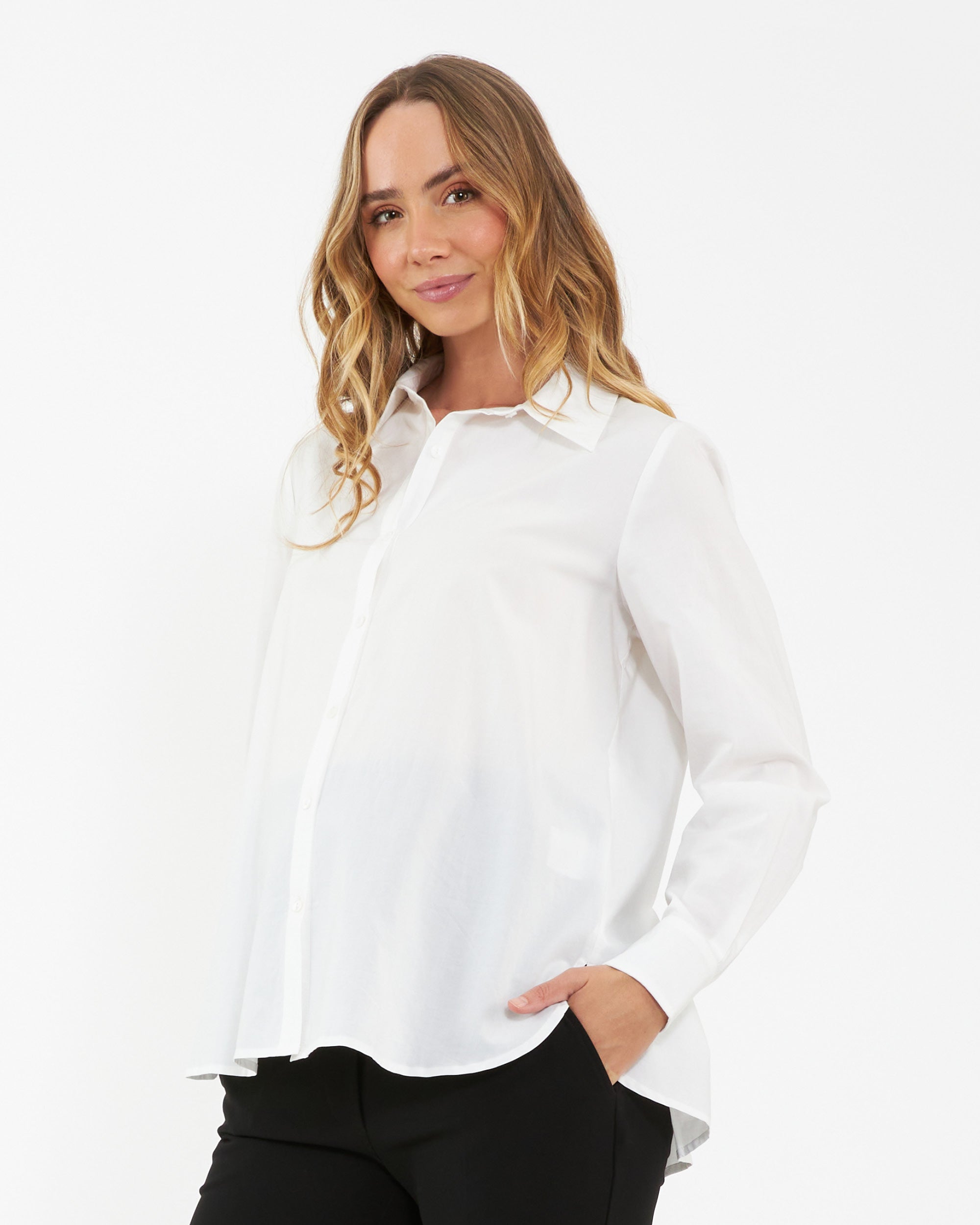 Tori Classic Shirt White