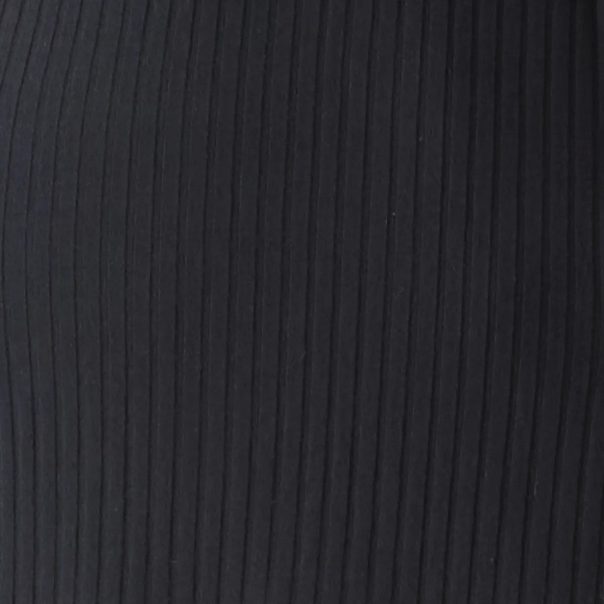 Off-Shoulder Rib Top Black