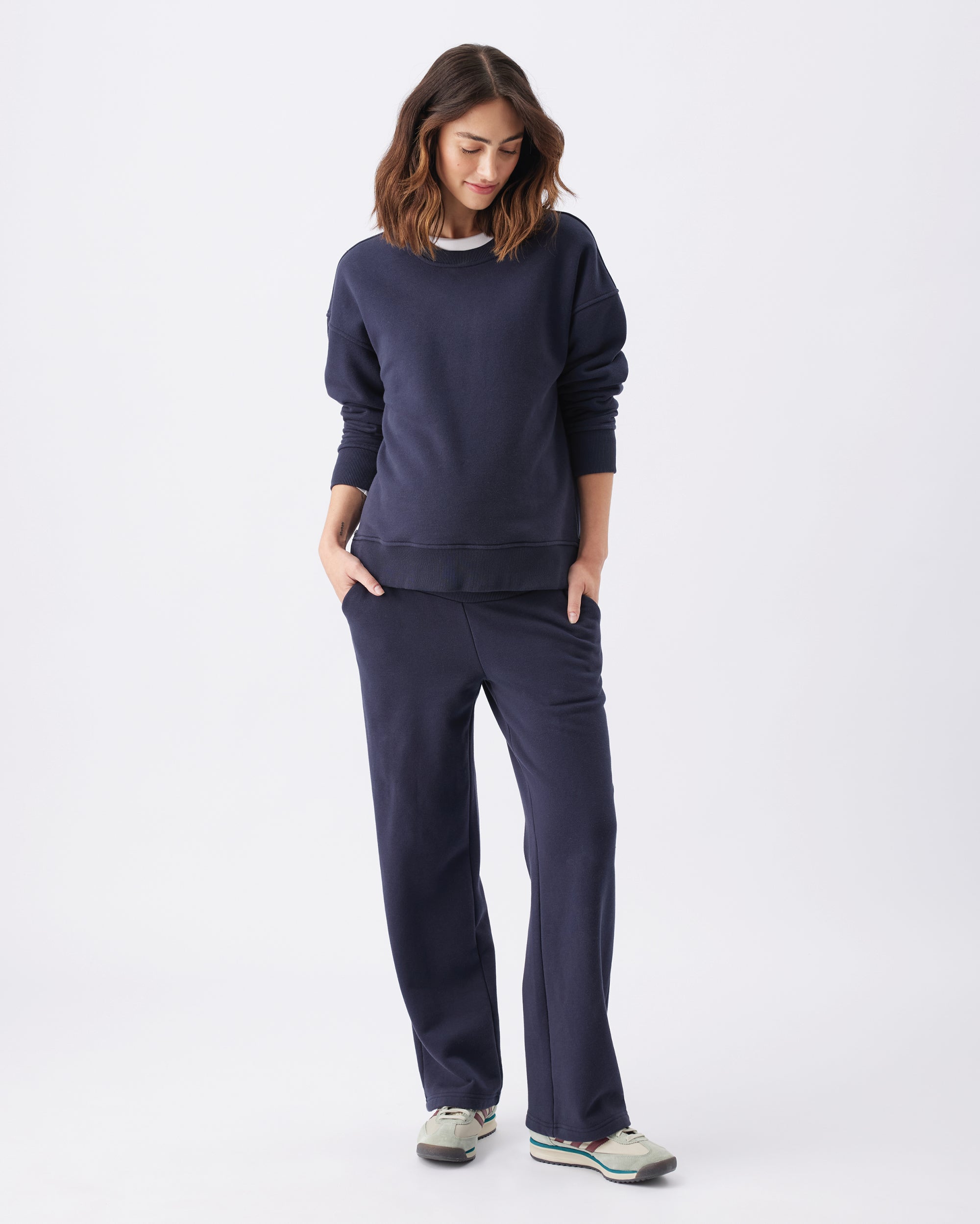 Relax Nursing Sweat Navy