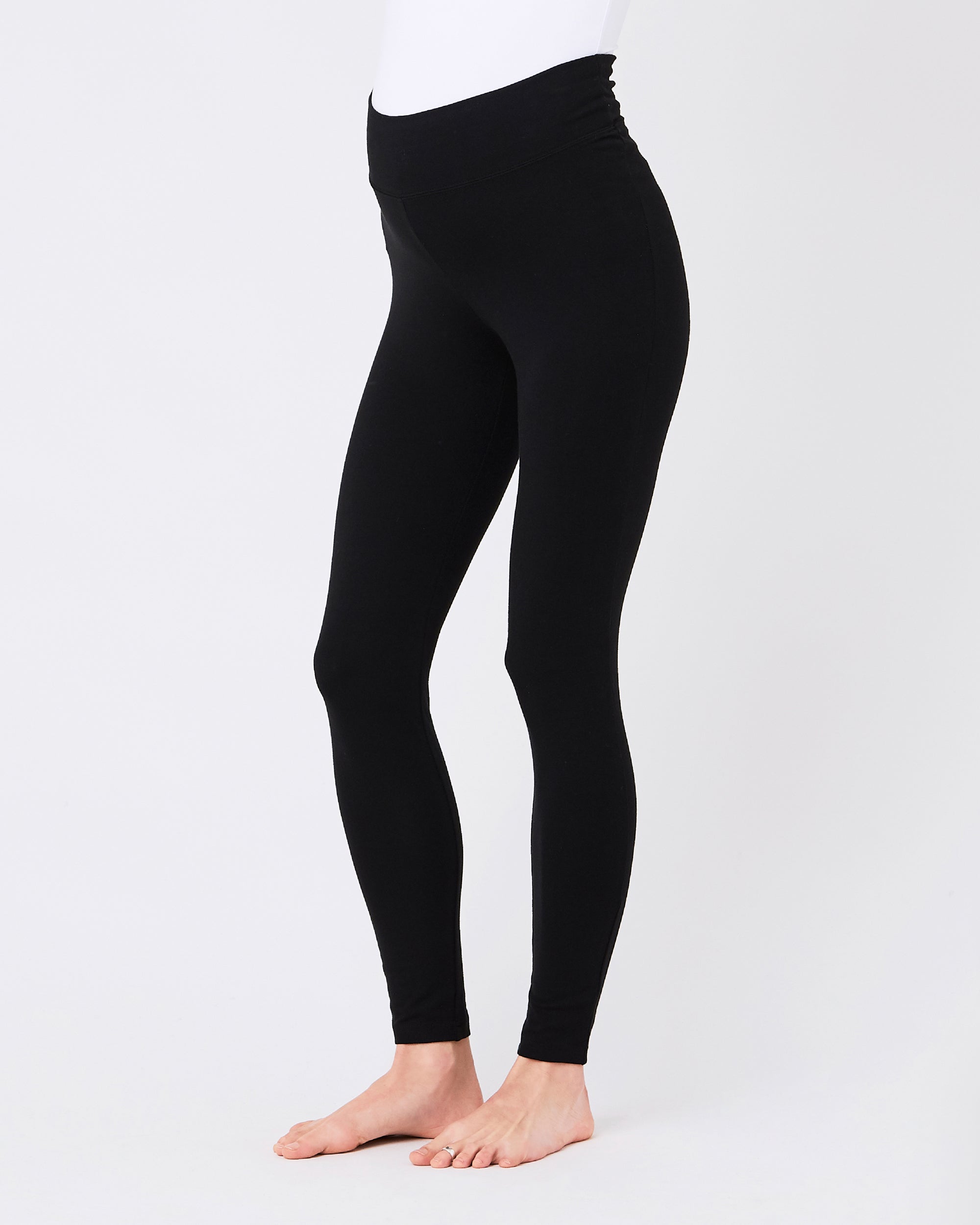 Basic Ankle Legging Black