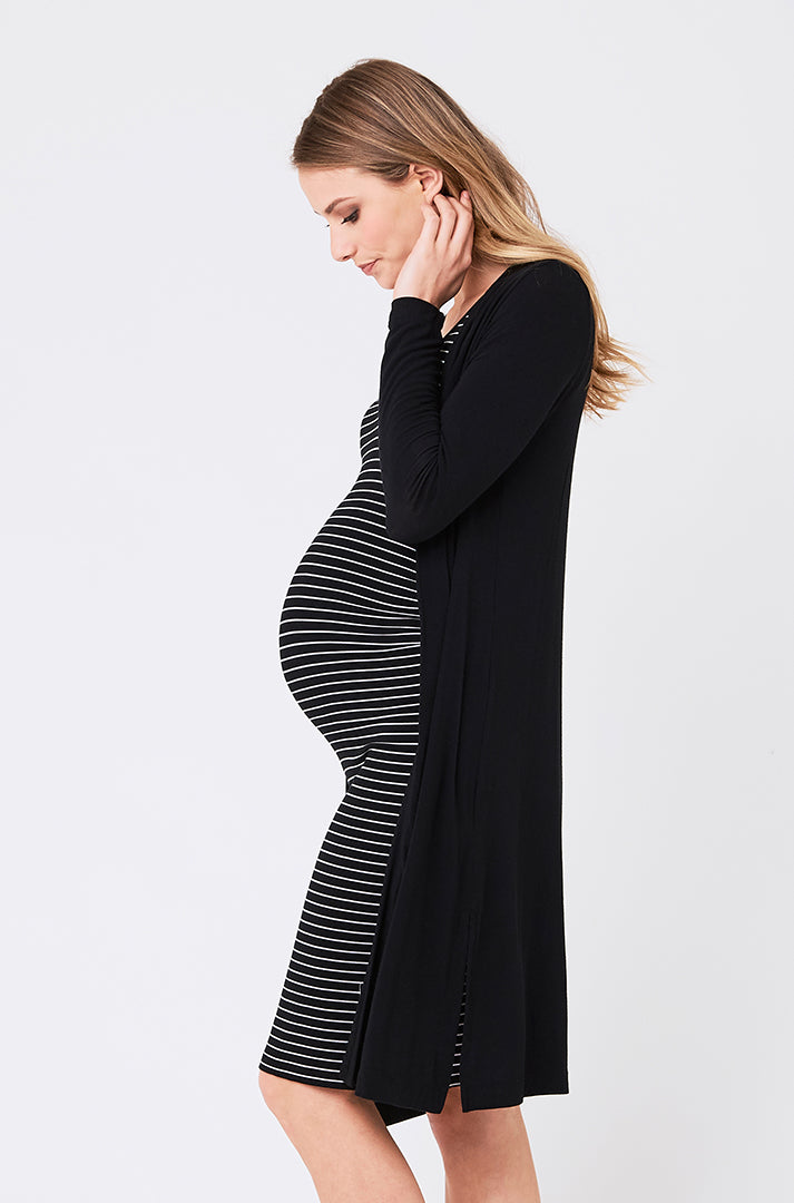 Longline Cardi Black