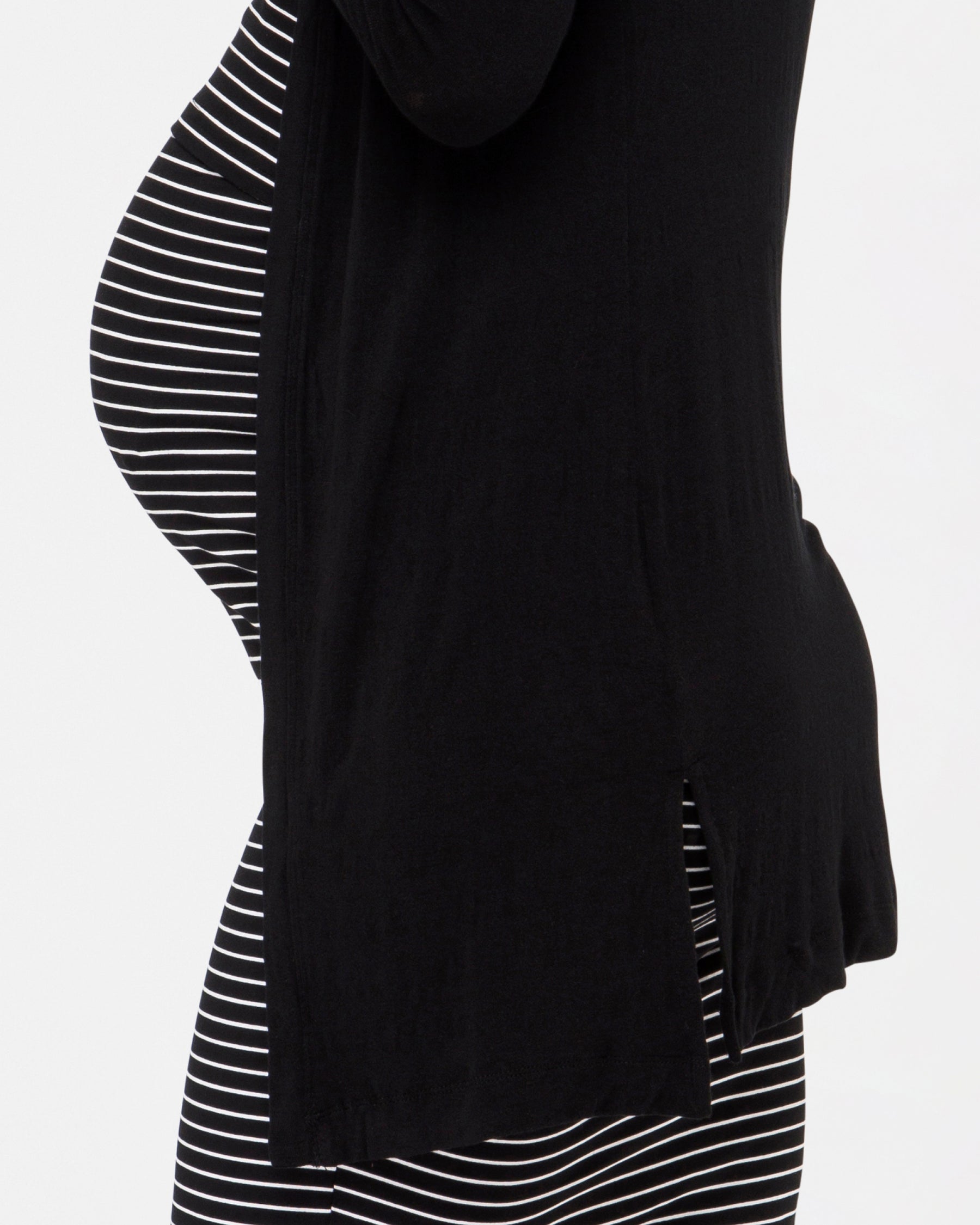 Longline Cardi Black