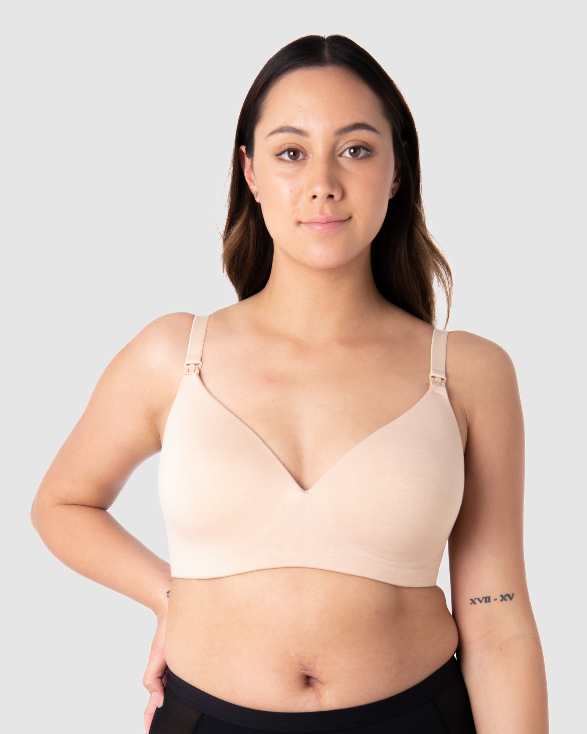 Hotmilk Embrace Leakproof Nursing Bra Frappe