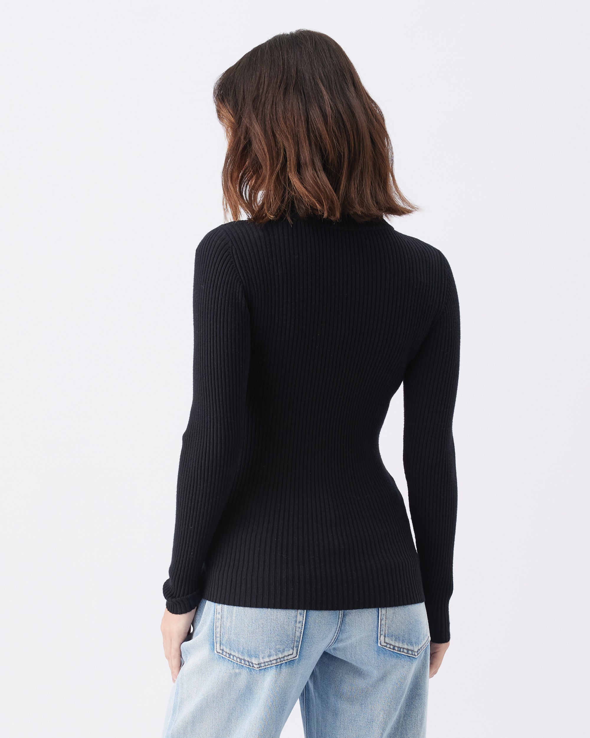 Lift Up Nursing Knit  Black