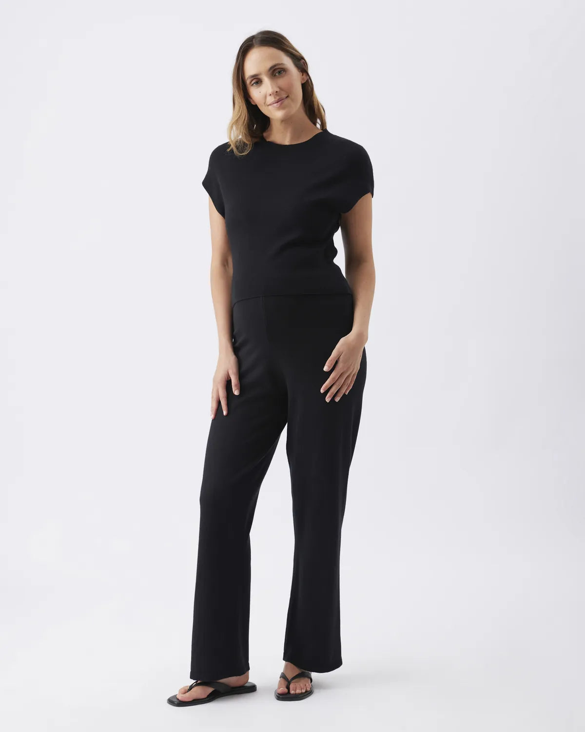 Ryan Knit Pant  Black