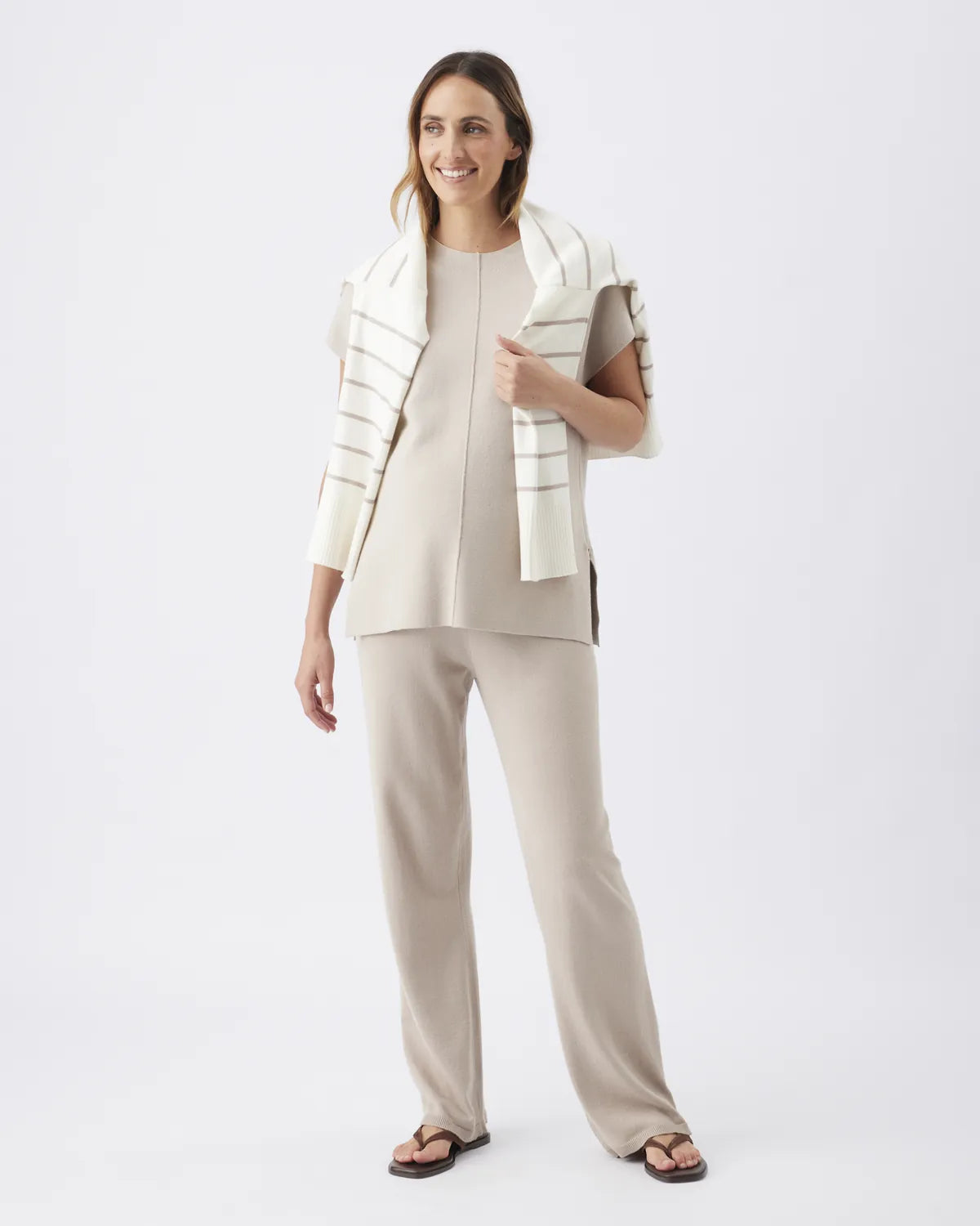 Ryan Knit Pant  Stone