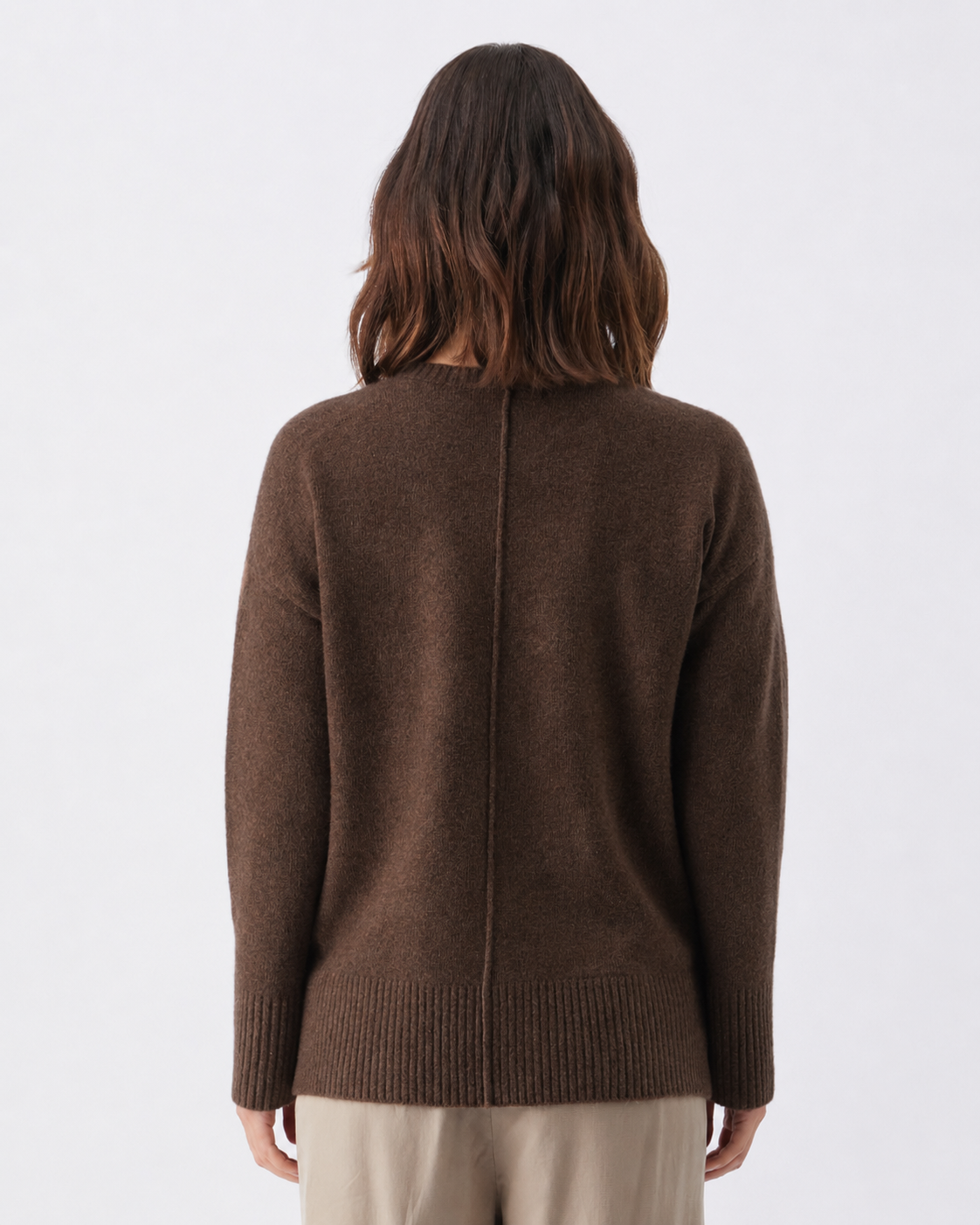 Eva Nursing Knit  Chocolate