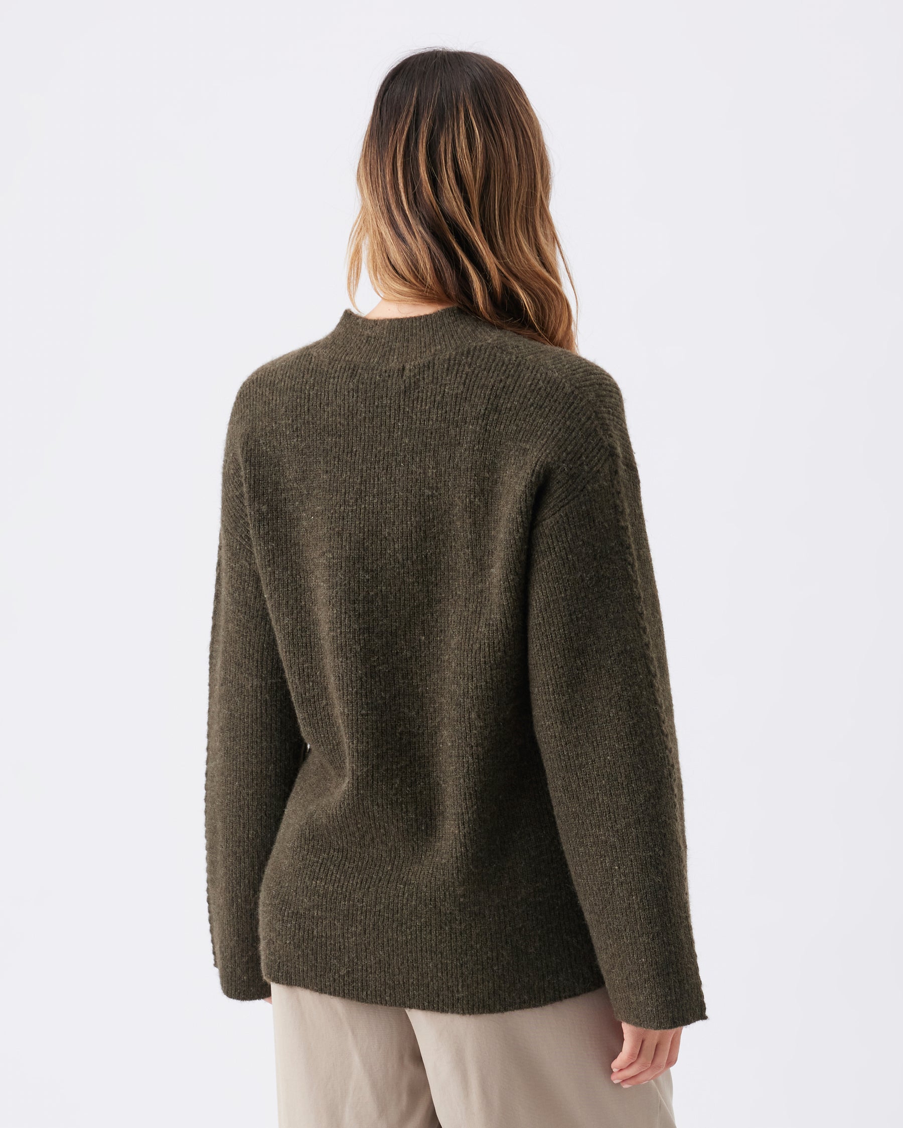 Starci Cable Knit  Khaki