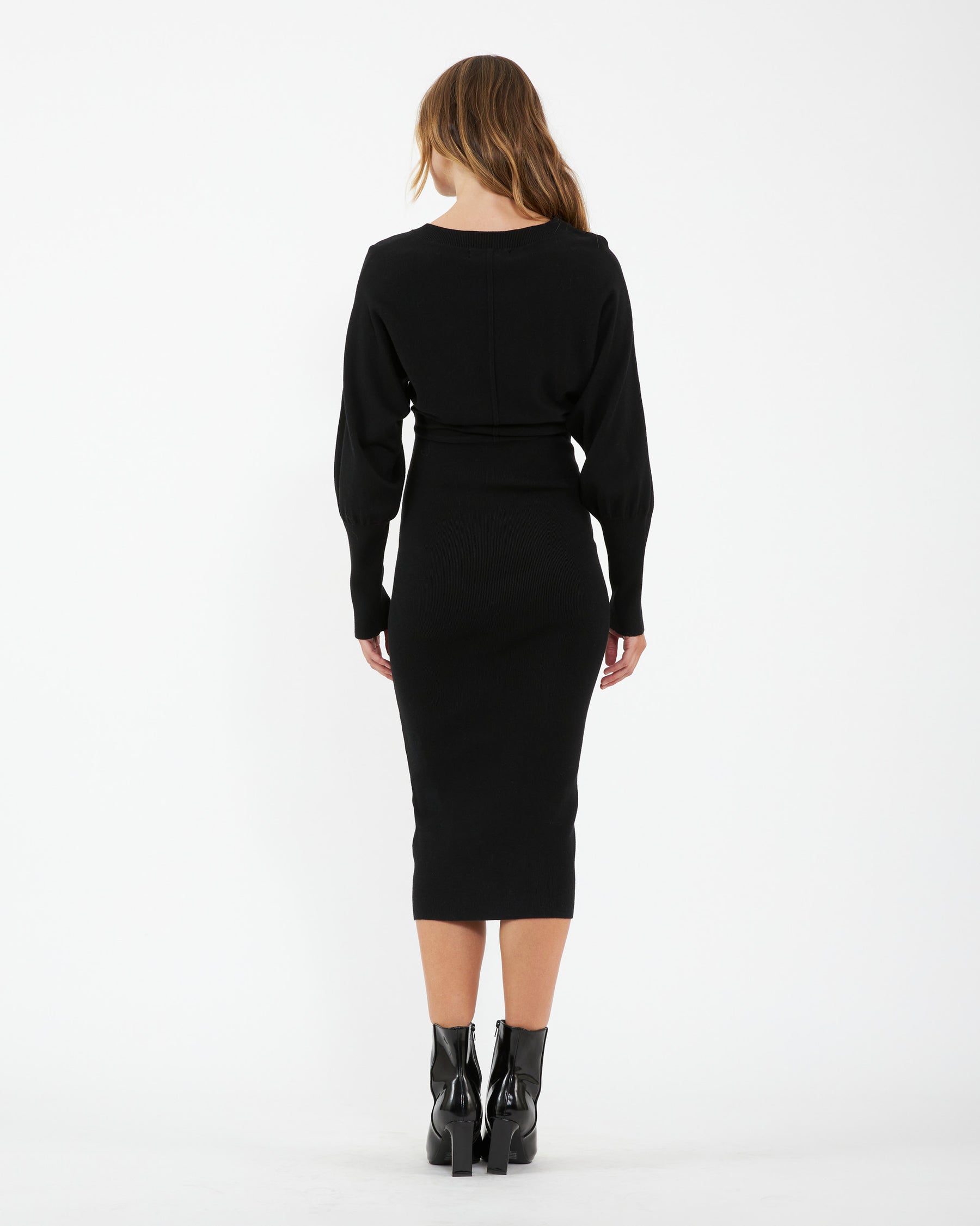 Sloane Knit Dress  Black
