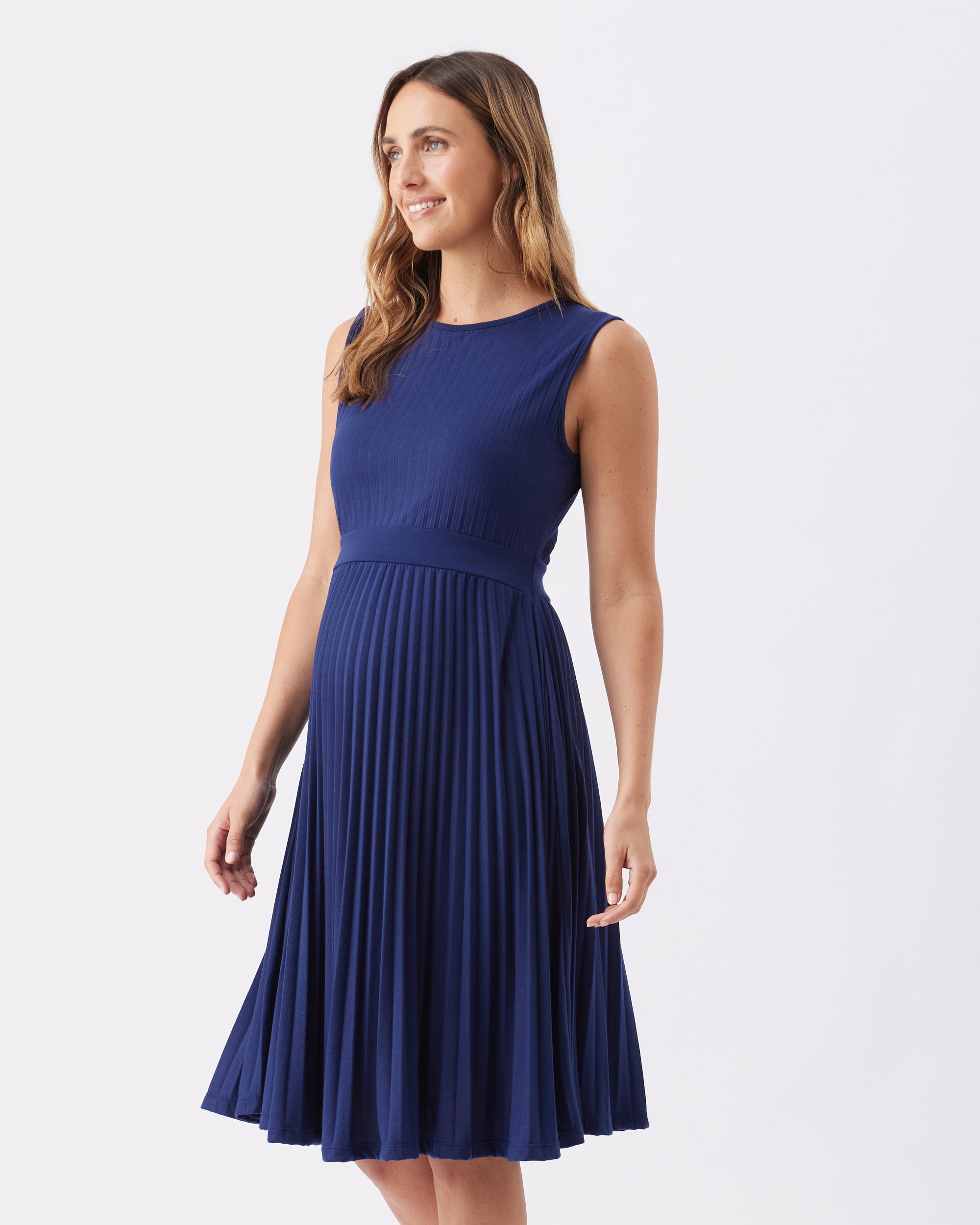 Knife Pleat Dress Blueprint