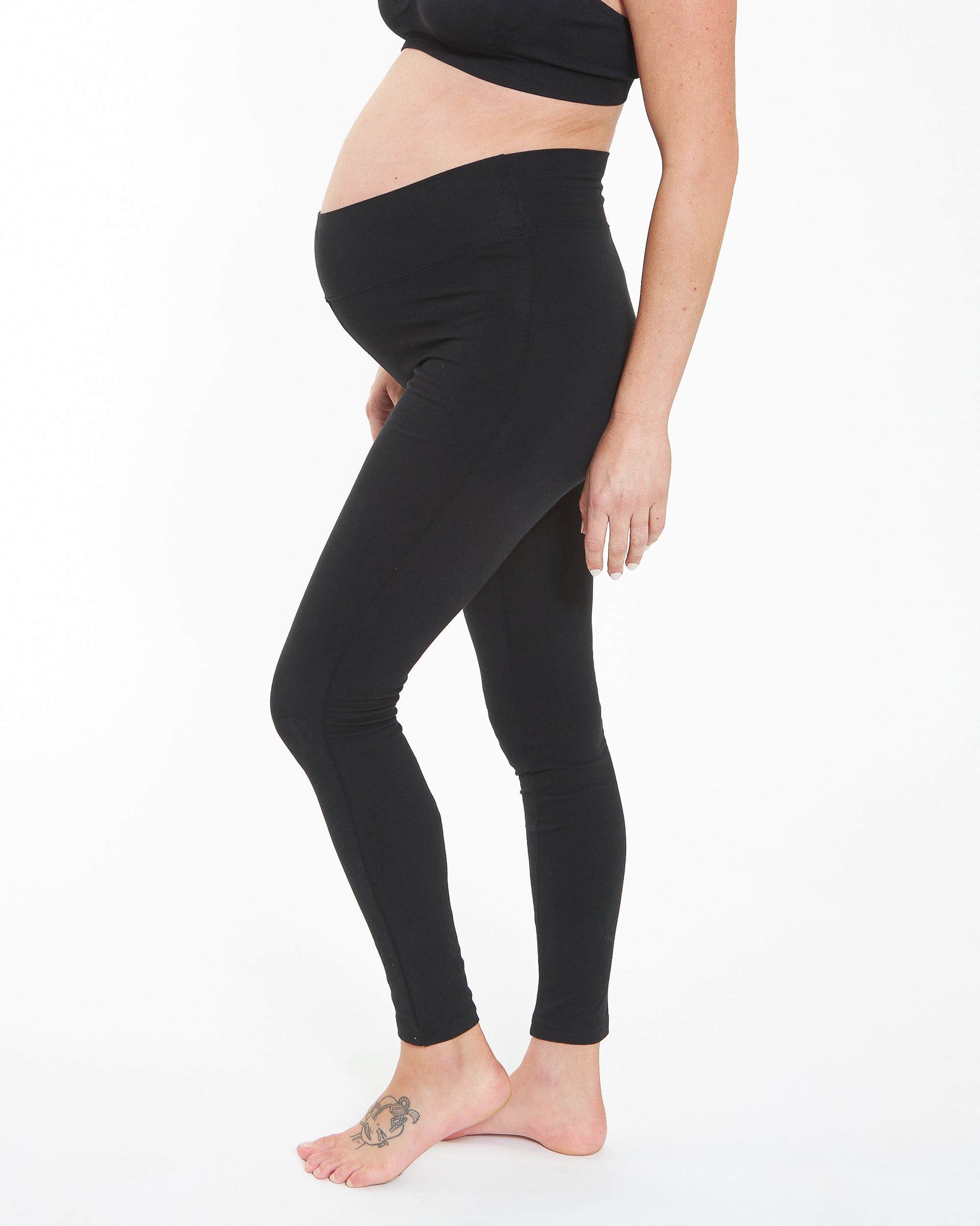 Organic Essential Leggings Black