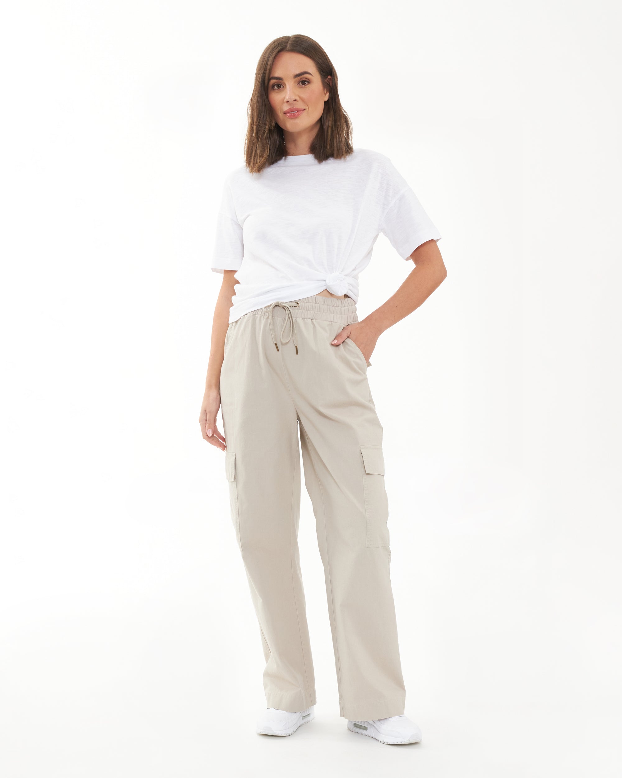 Henry Cargo Pant  Stone