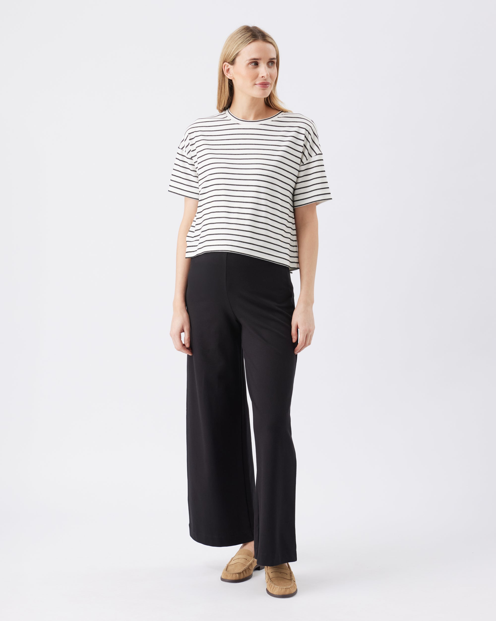 Isha Wide Leg Pant Black