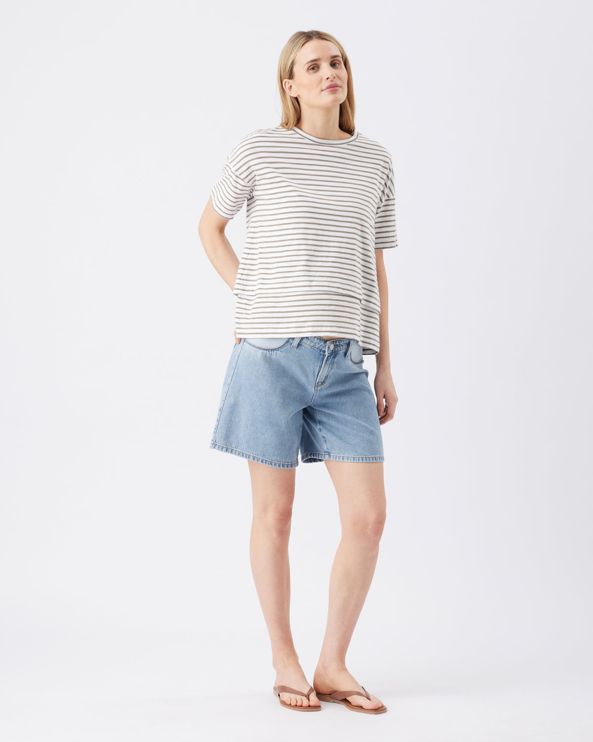 Dion Denim Short True Fade