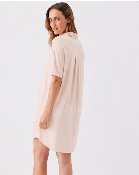 Dreamy Night Shirt Pink Sand