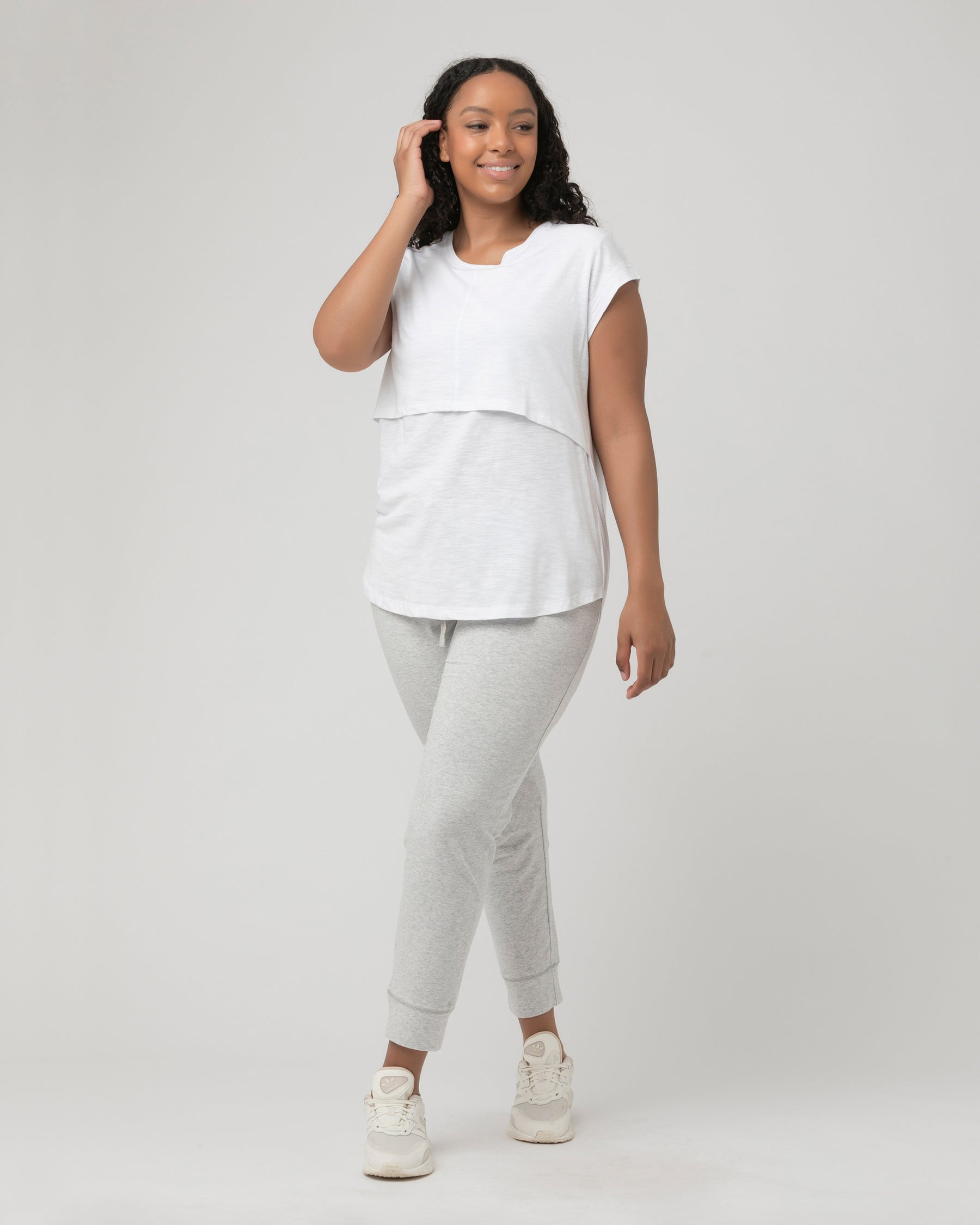 Richie Nursing Tee White